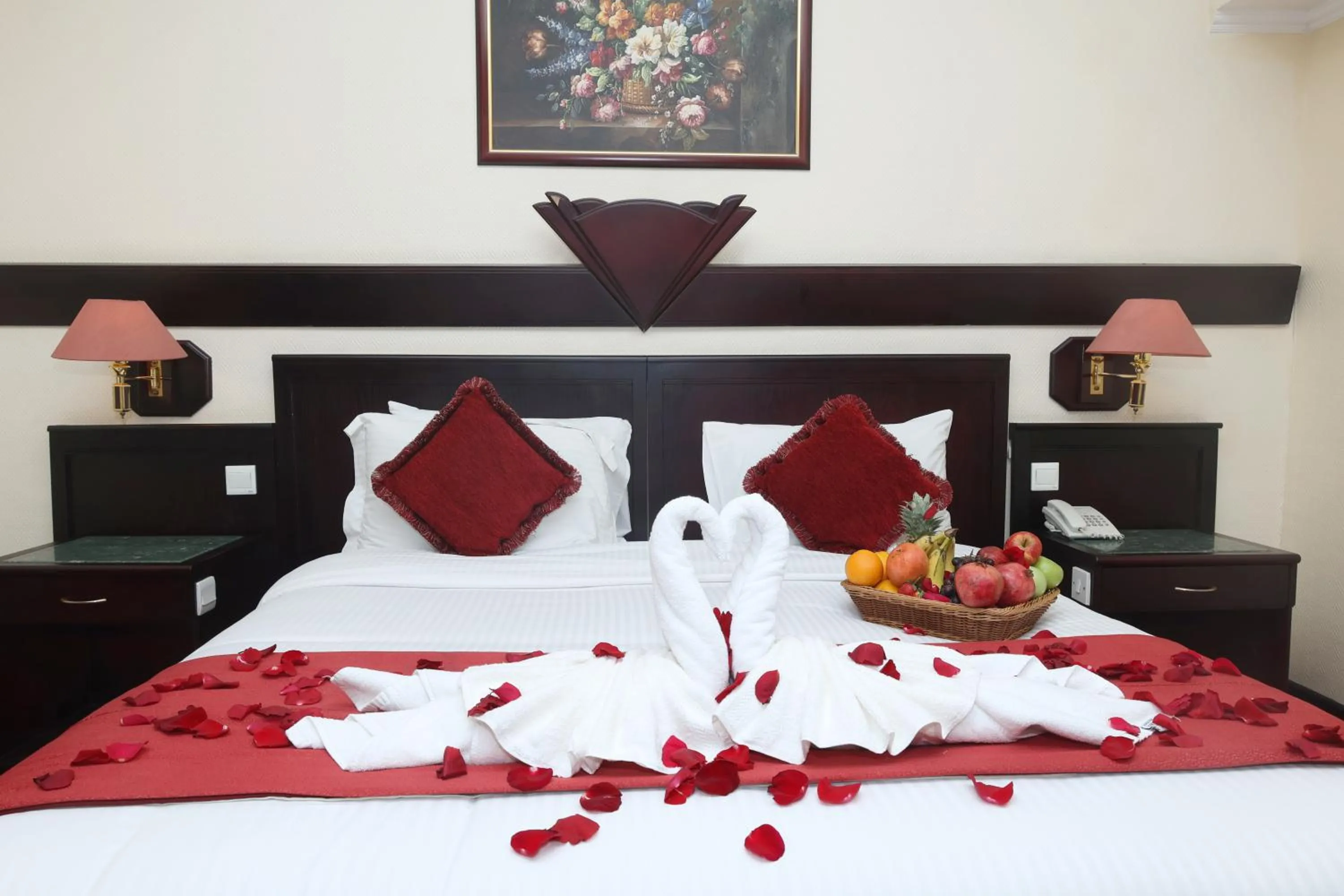 Bed in Claridge Hotel