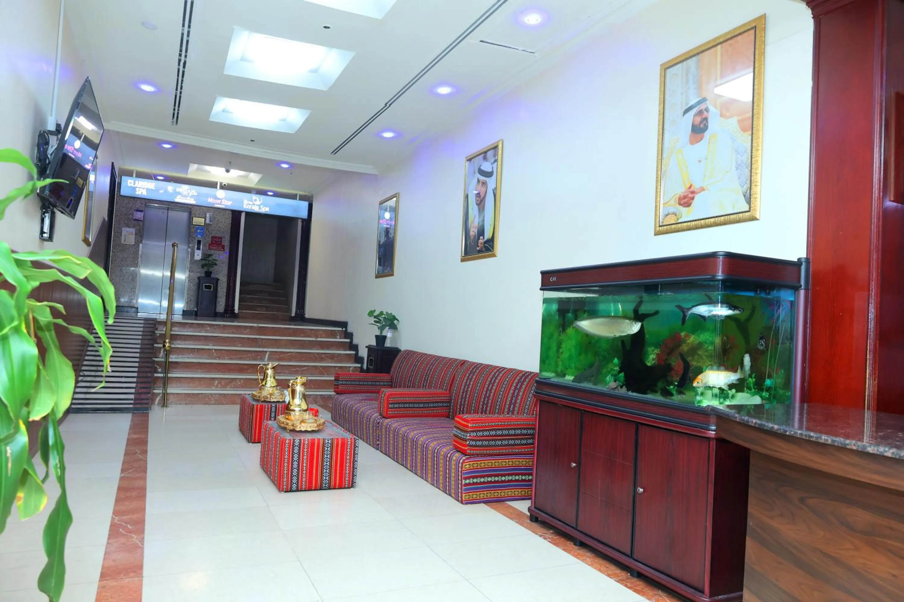 Lobby or reception in Claridge Hotel