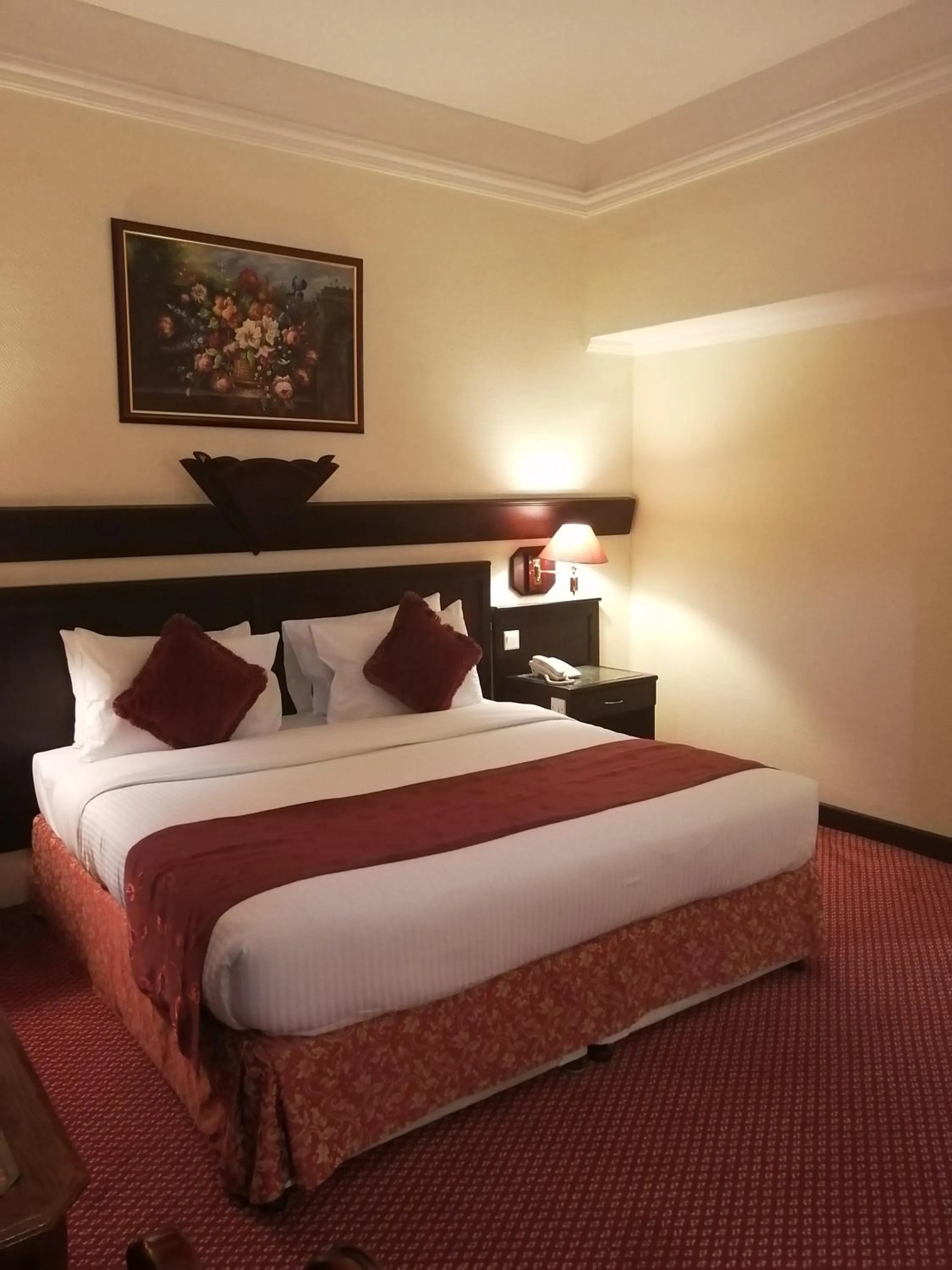 Bed in Claridge Hotel