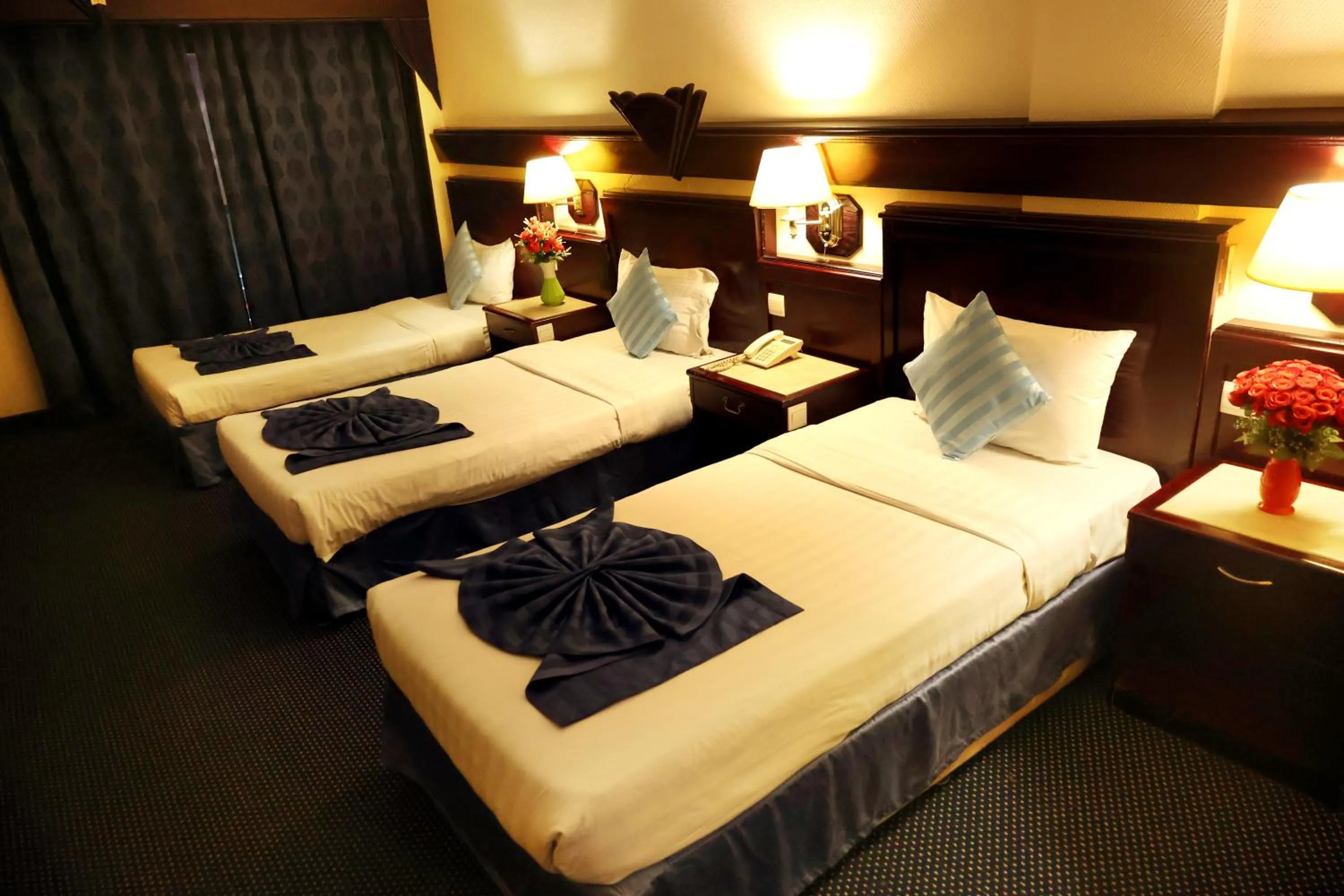 Bed in Claridge Hotel