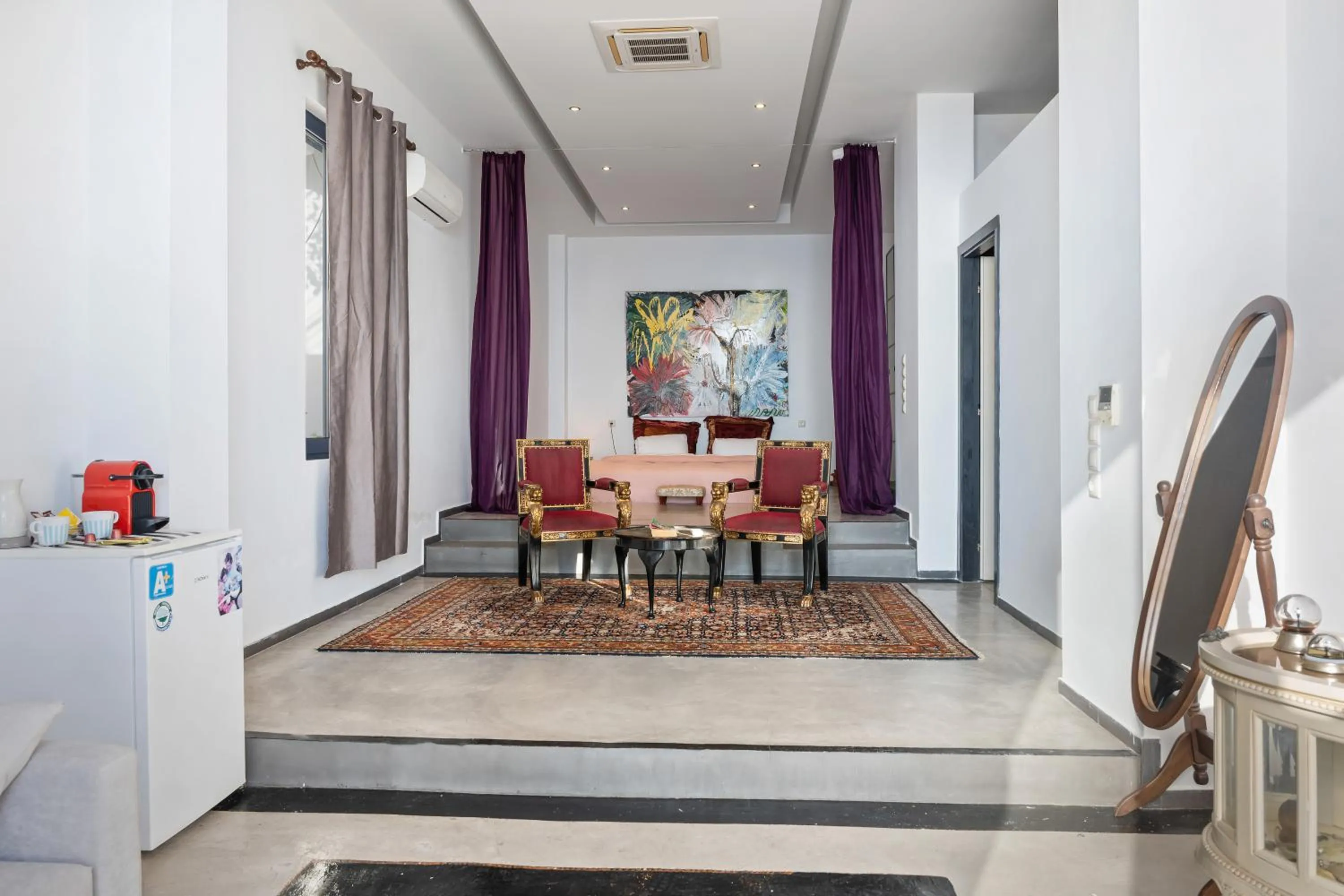 Living room in Serenity Boutique Suites