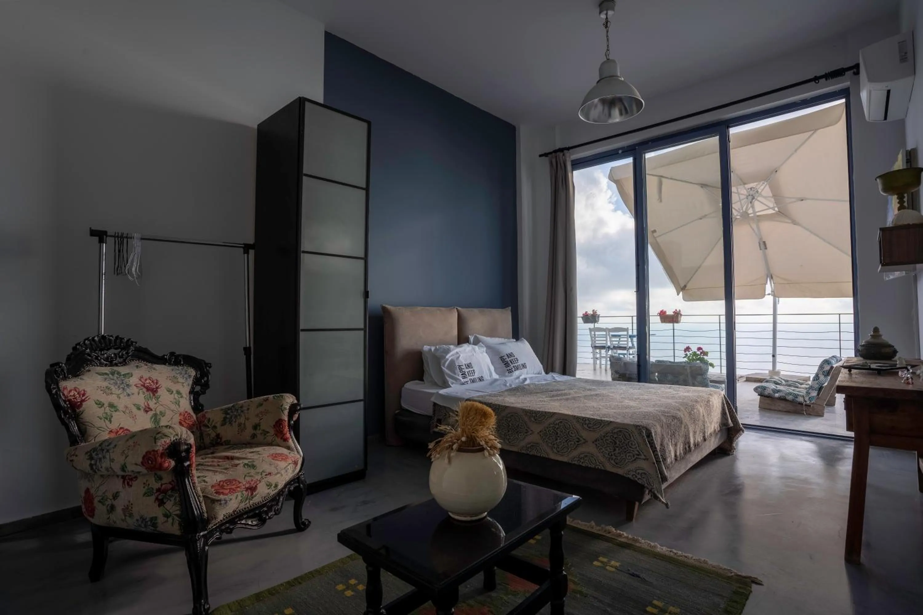 Bed in Serenity Boutique Suites