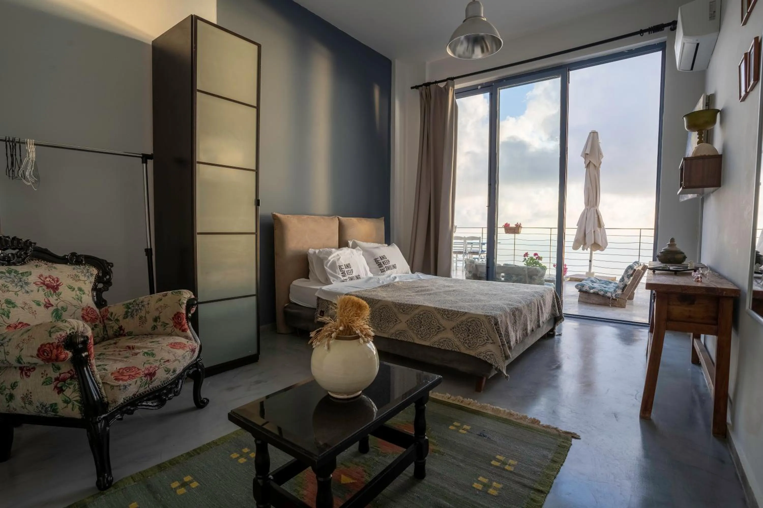 Bed in Serenity Boutique Suites