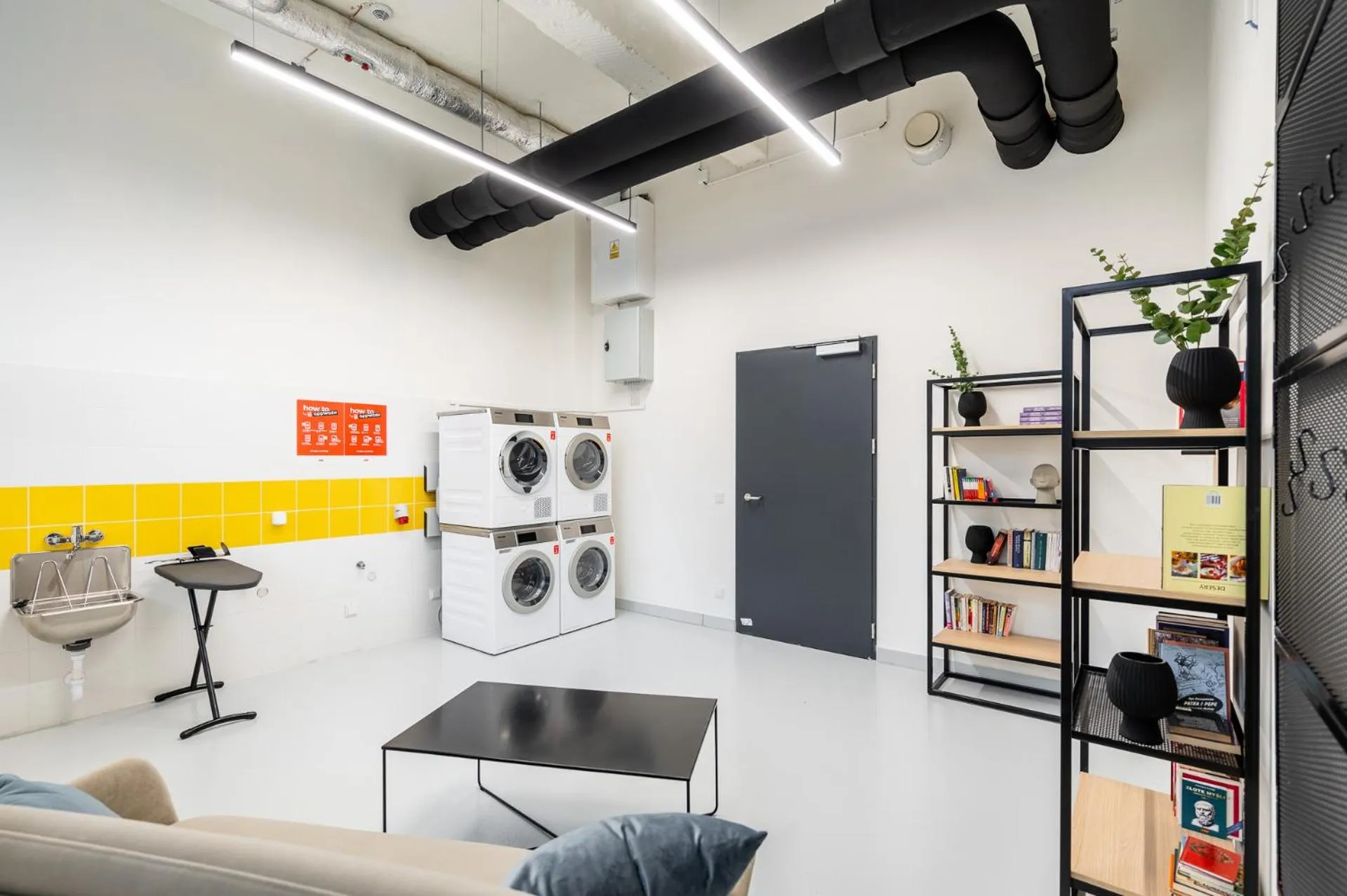 laundry in MILESTONE Krakow Center Urban Living