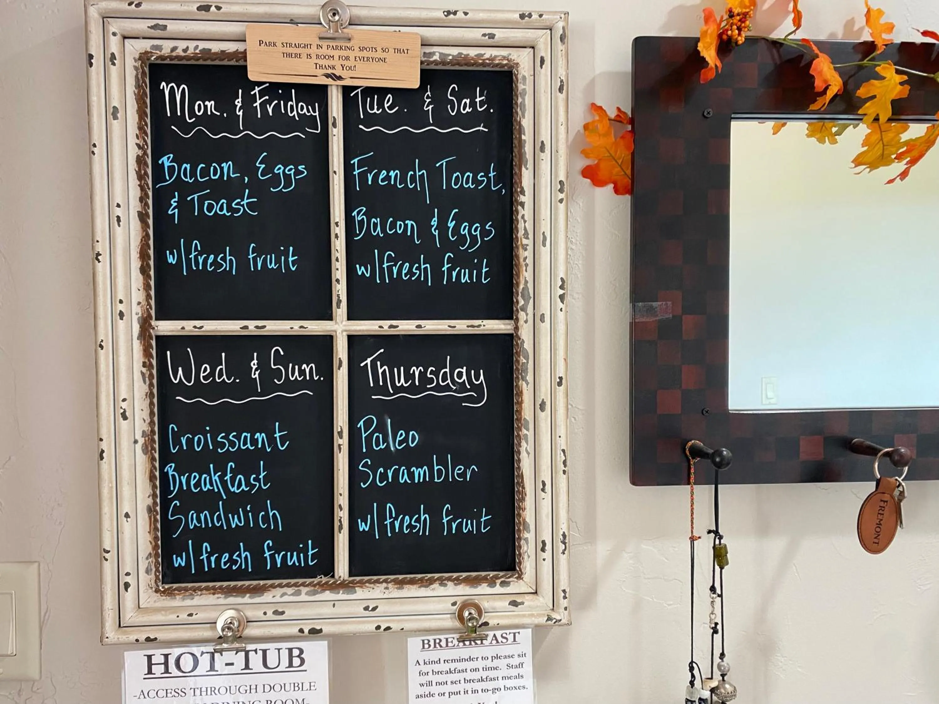 Breakfast in SkyRidge Inn