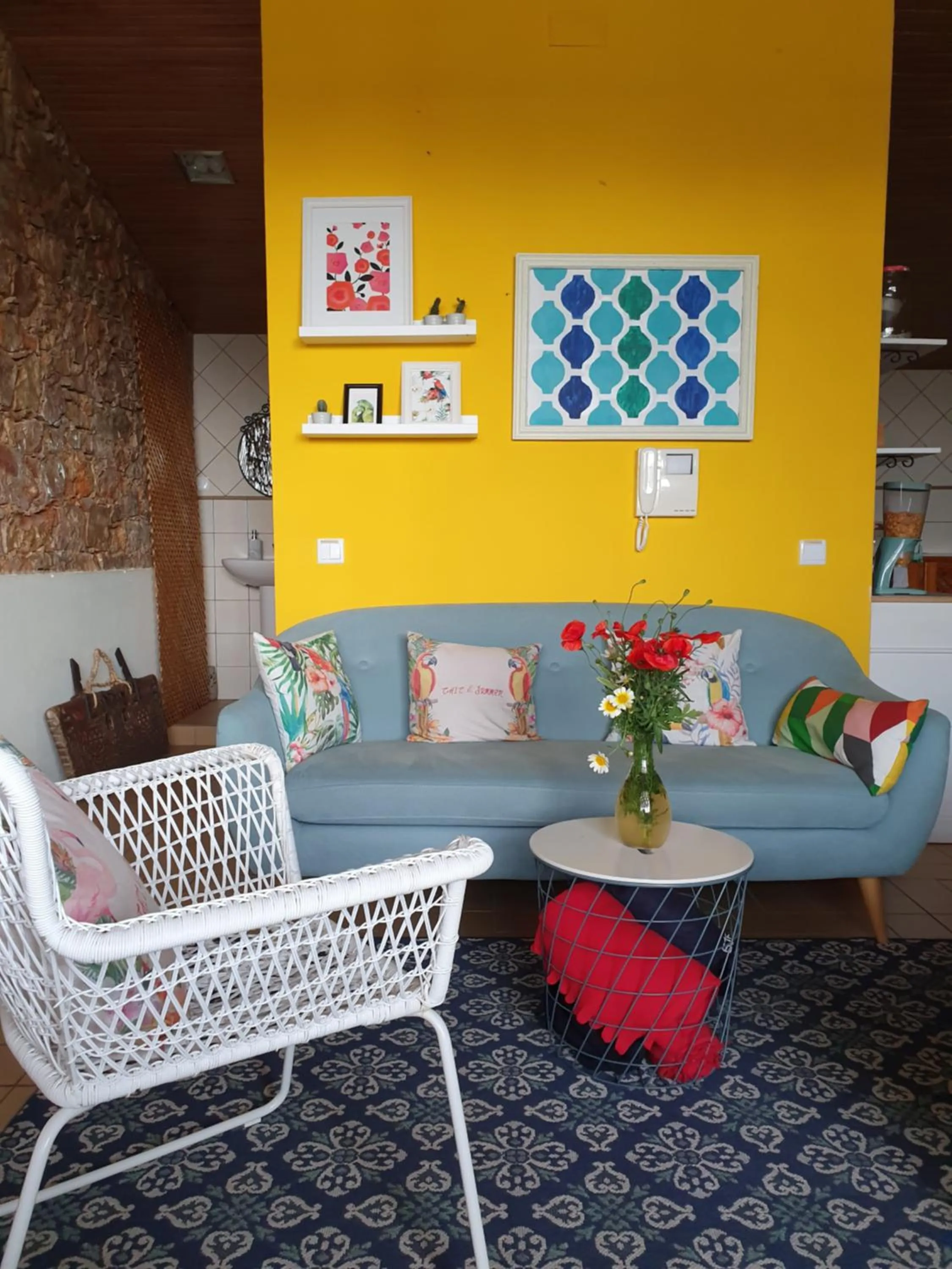 Seating area in Sunlight House