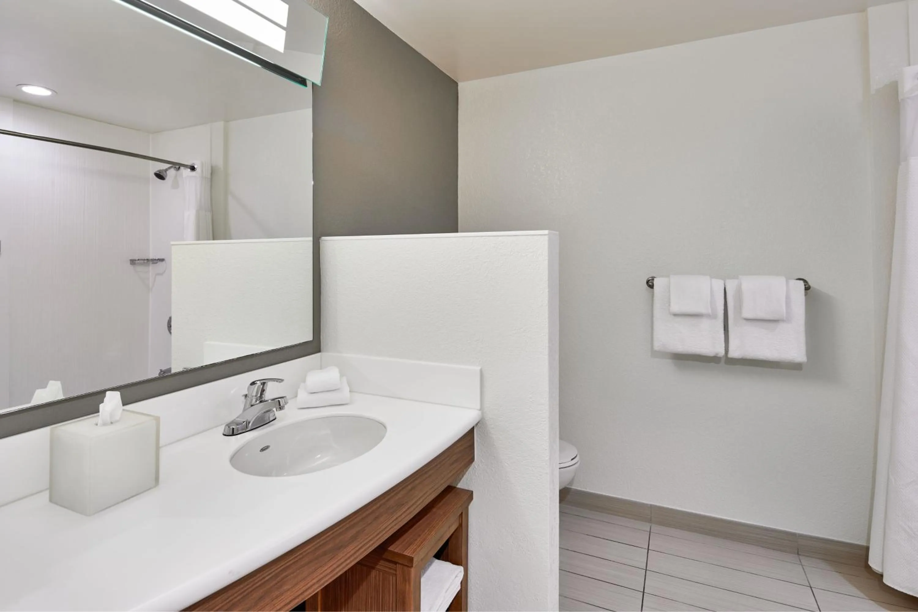 Bathroom in Courtyard by Marriott St. Petersburg Clearwater/Madeira Beach