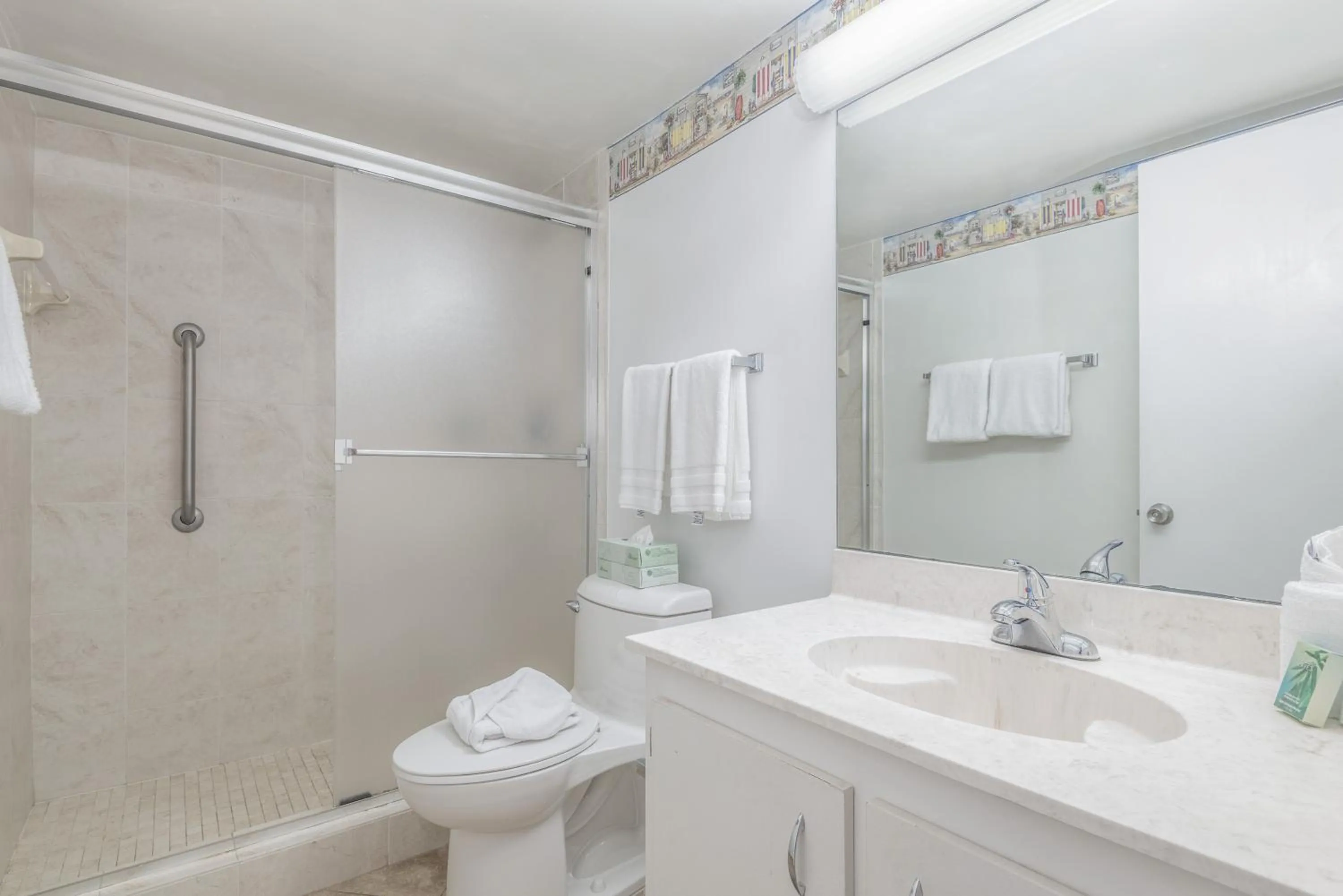 Bathroom in GetAways at Turtle Reef Club