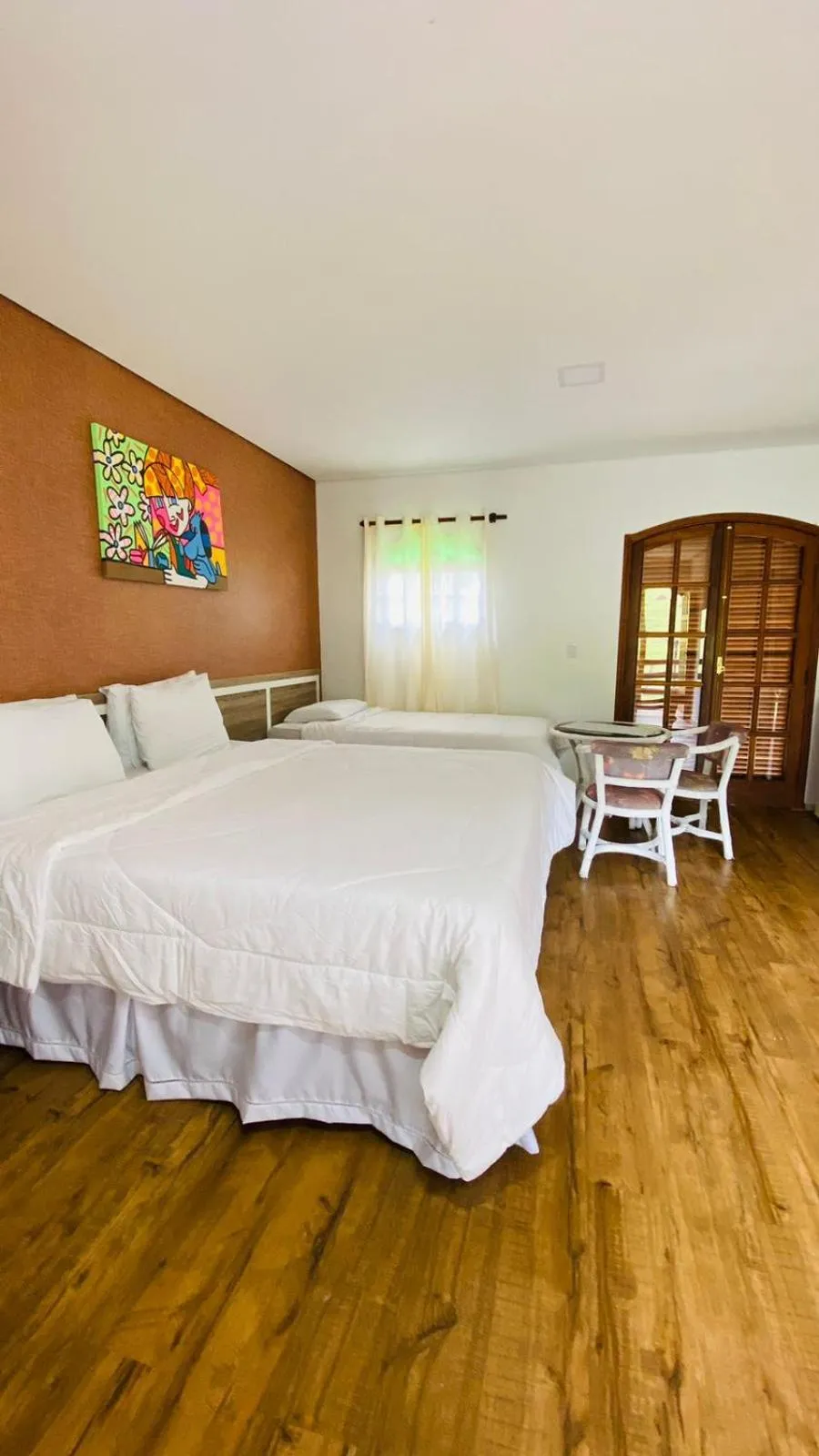 Bed in Paraty Hotel Fazenda & Spa