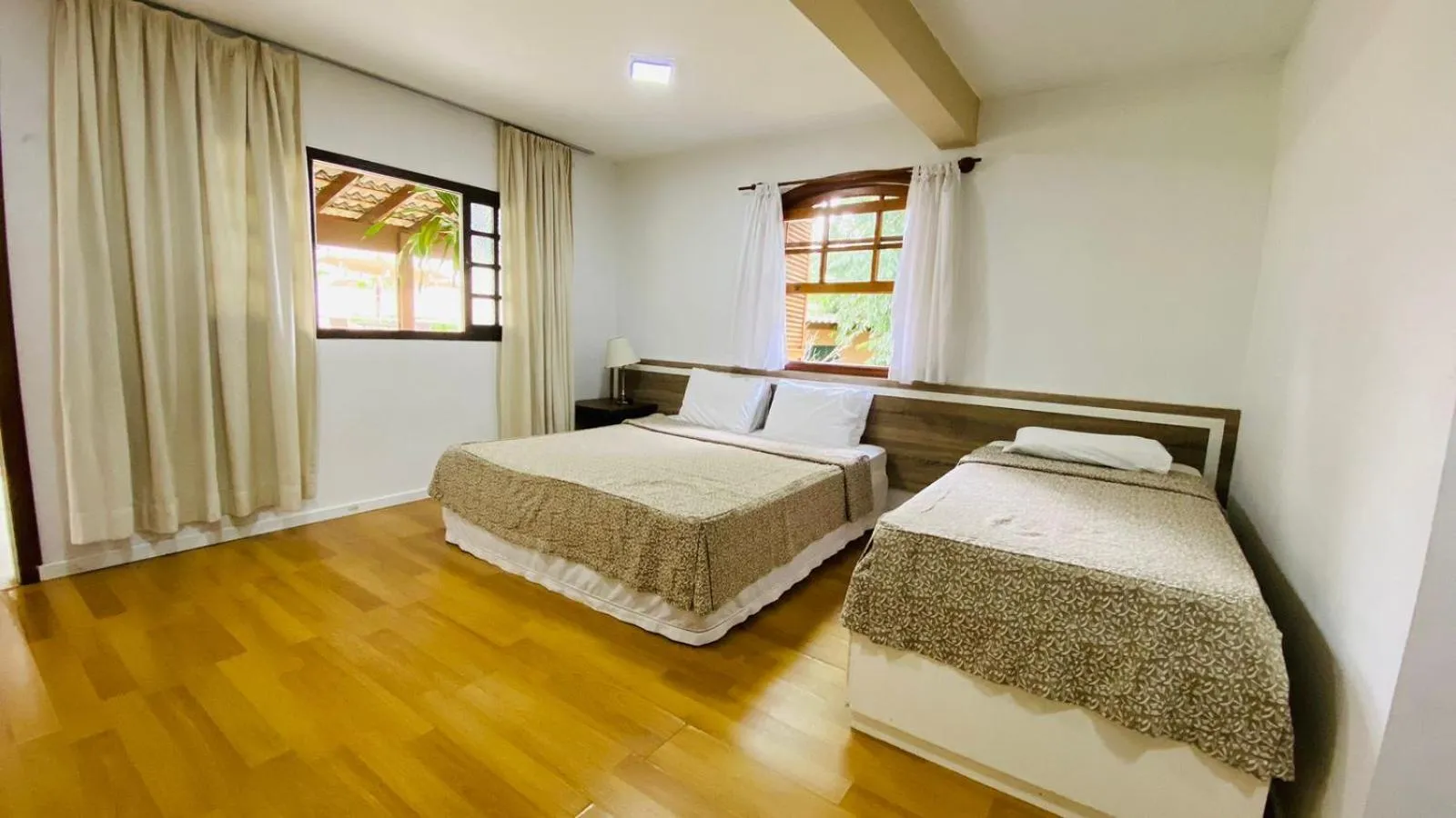 Bed in Paraty Hotel Fazenda & Spa