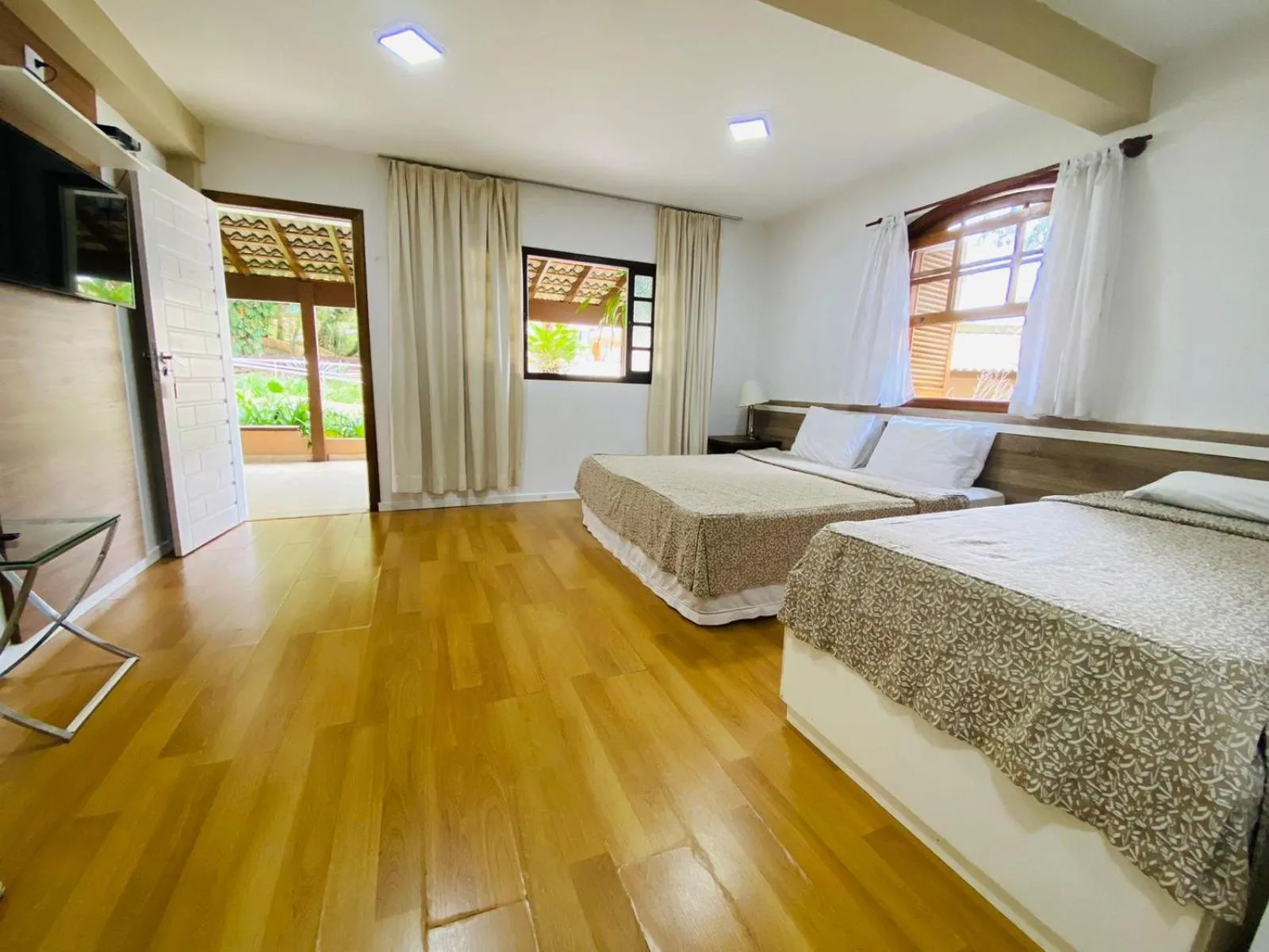 Bed in Paraty Hotel Fazenda & Spa