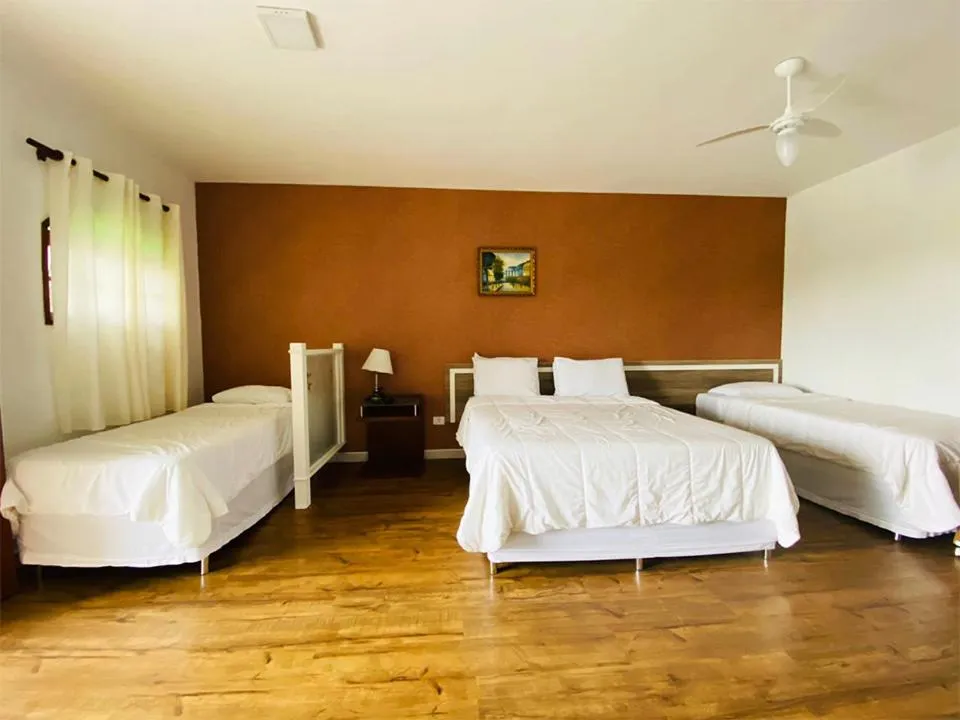 Bed in Paraty Hotel Fazenda & Spa