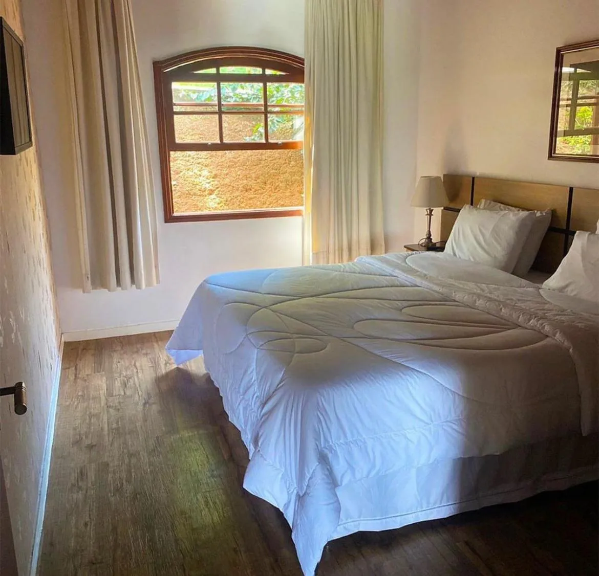 Bed in Paraty Hotel Fazenda & Spa