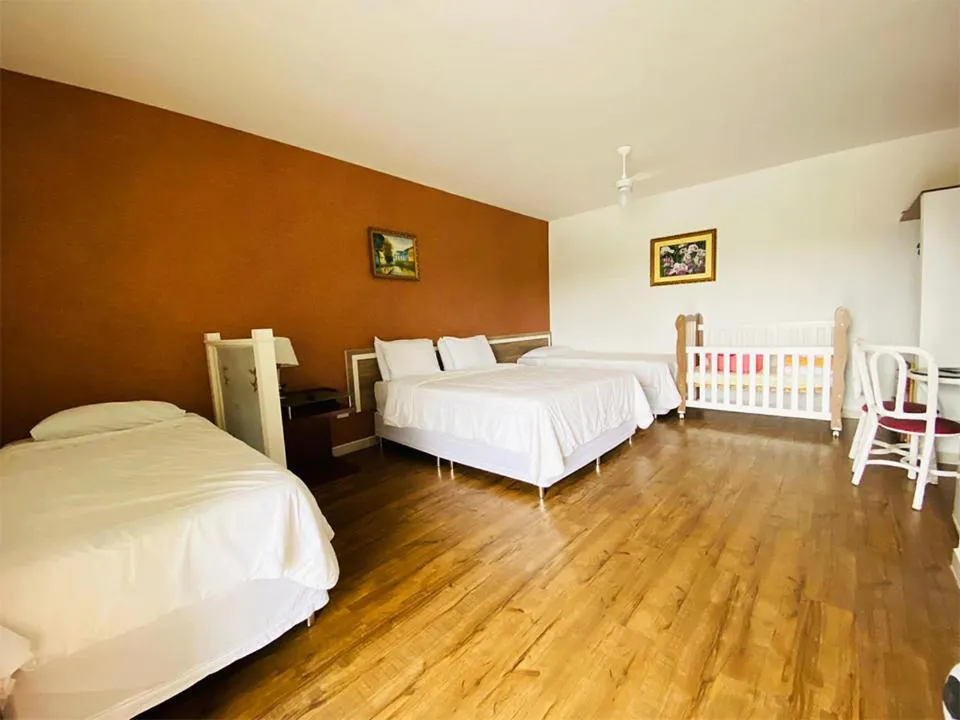 Bed in Paraty Hotel Fazenda & Spa