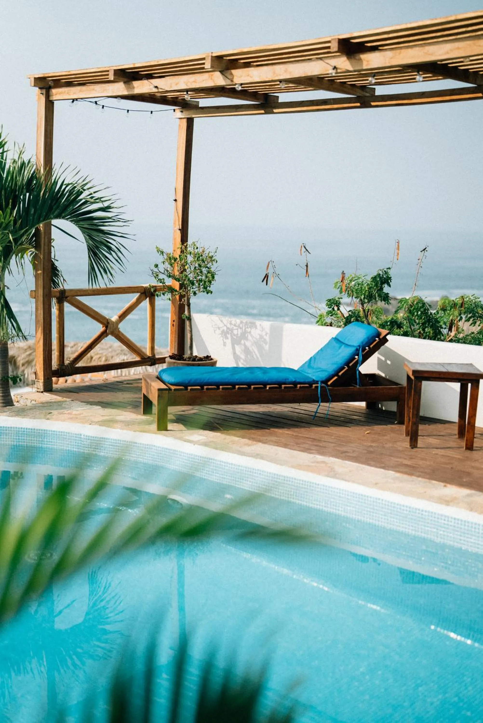 Swimming pool in Hotel Boutique casa la Malagueña