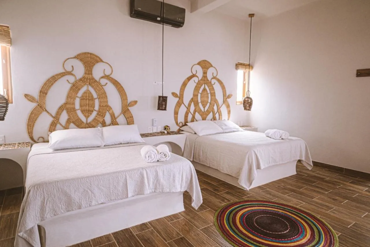 Bed in Hotel Boutique casa la Malagueña