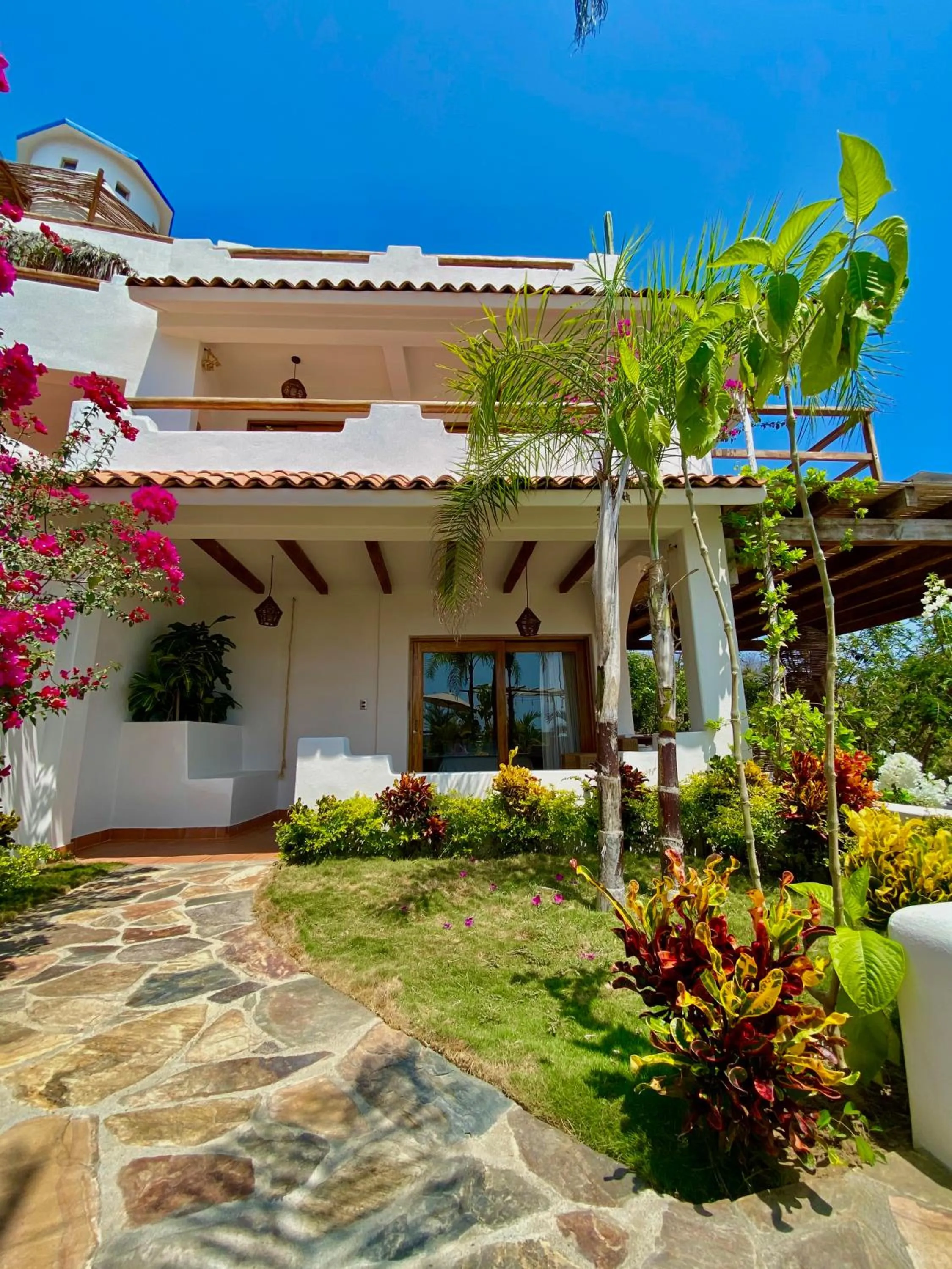 Garden in Hotel Boutique casa la Malagueña