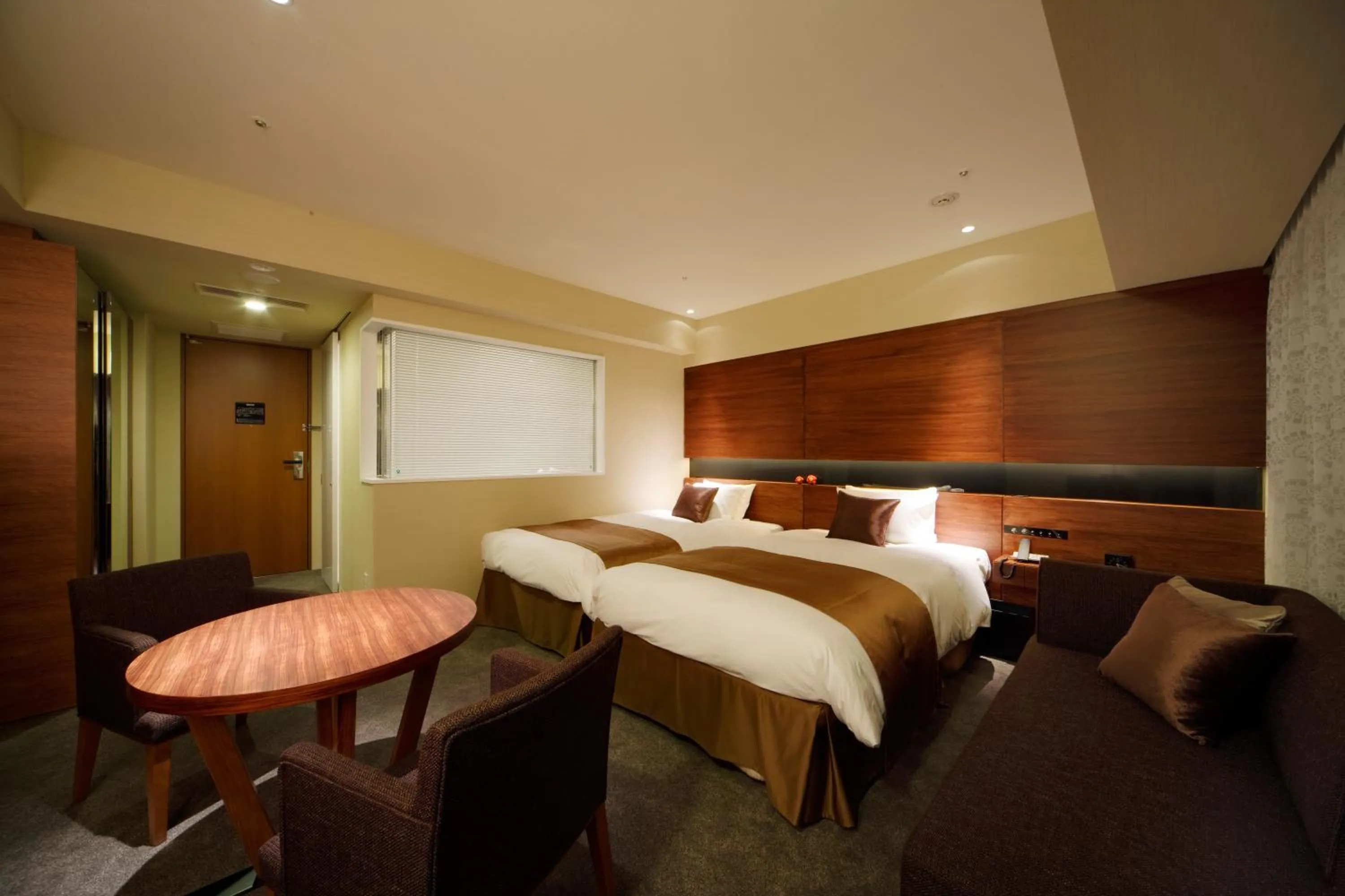 Bed in Hotel Metropolitan Akita