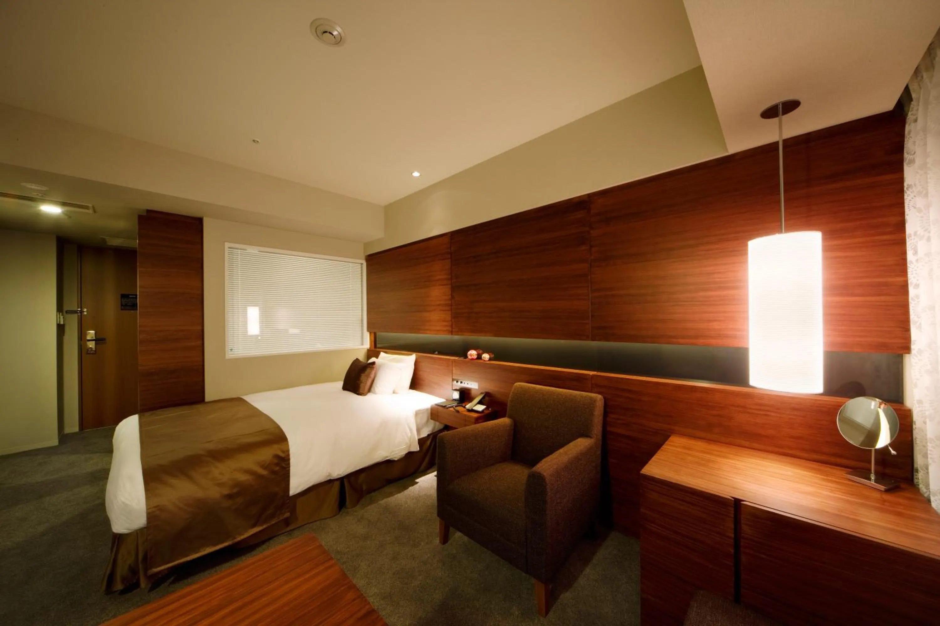 Bed in Hotel Metropolitan Akita