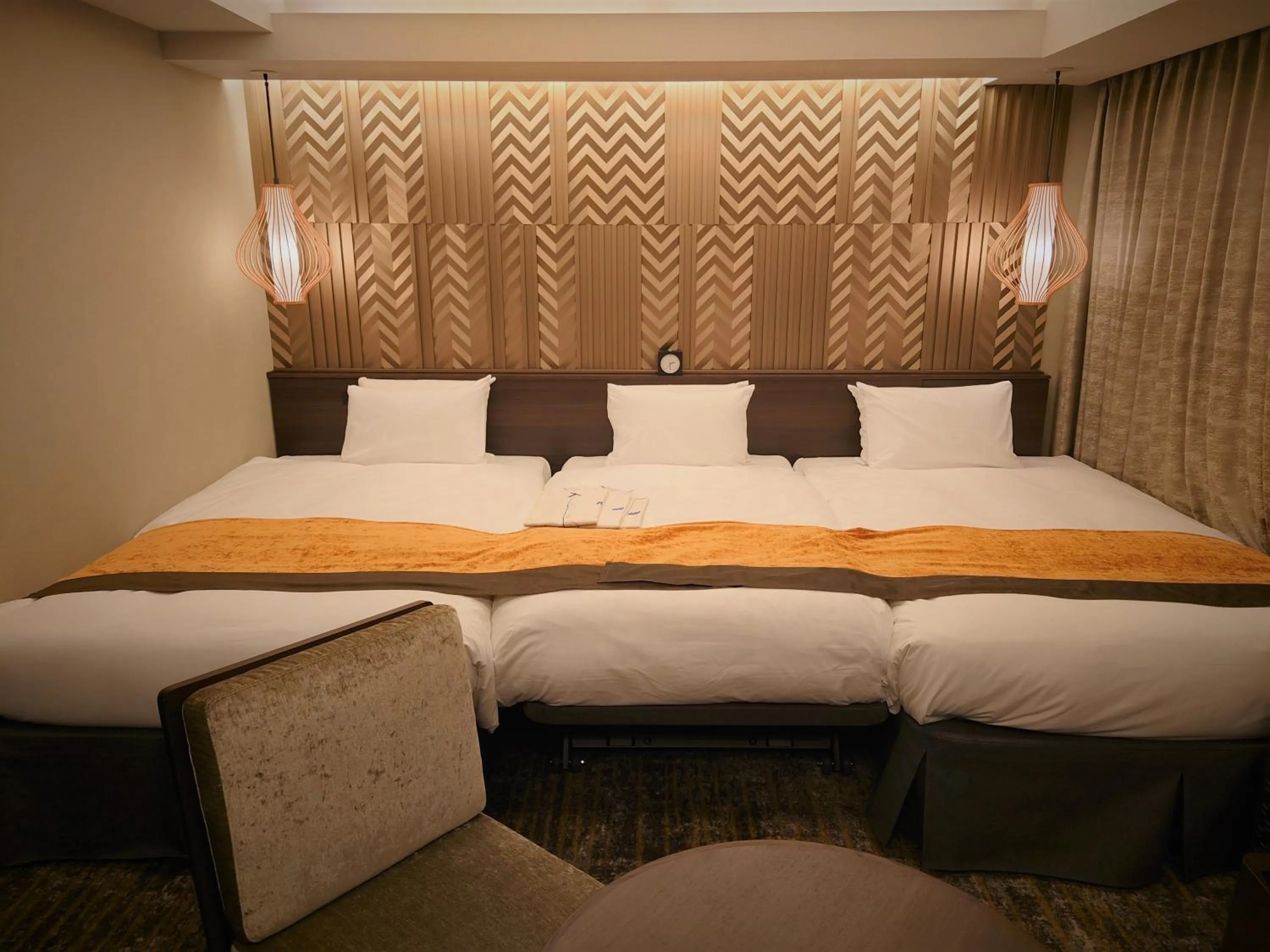 Bed in Hotel Metropolitan Akita