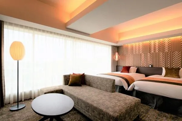 Bed in Hotel Metropolitan Akita