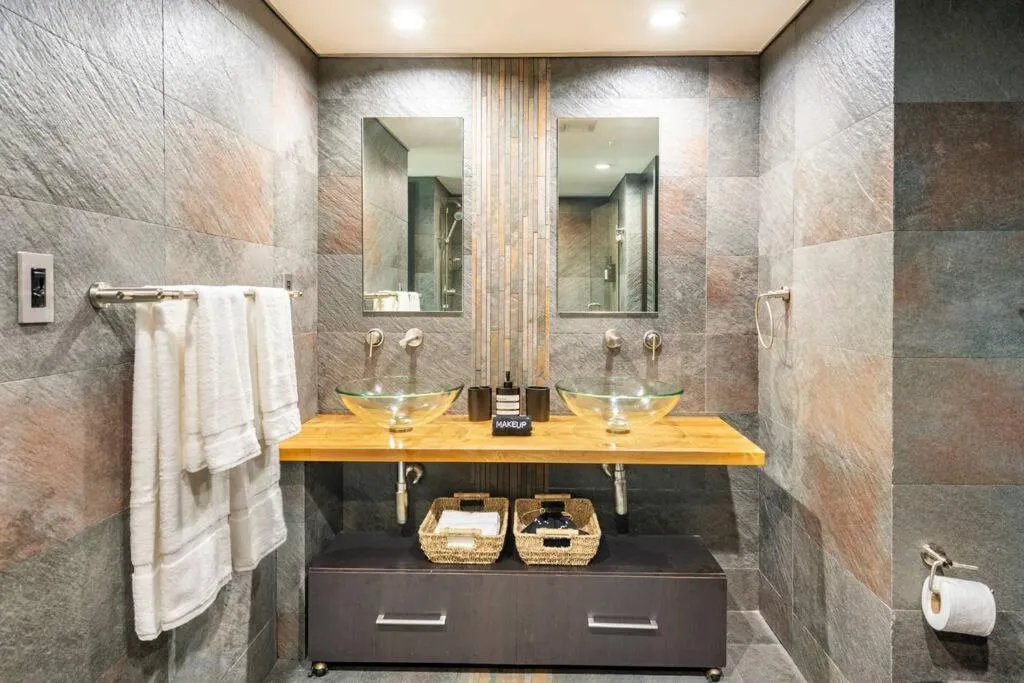 Bathroom in Brickell Center w/City & Bay View + FREE Parking!