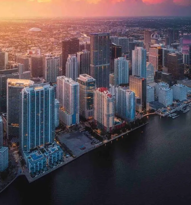 Property building in Brickell Center w/City & Bay View + FREE Parking!