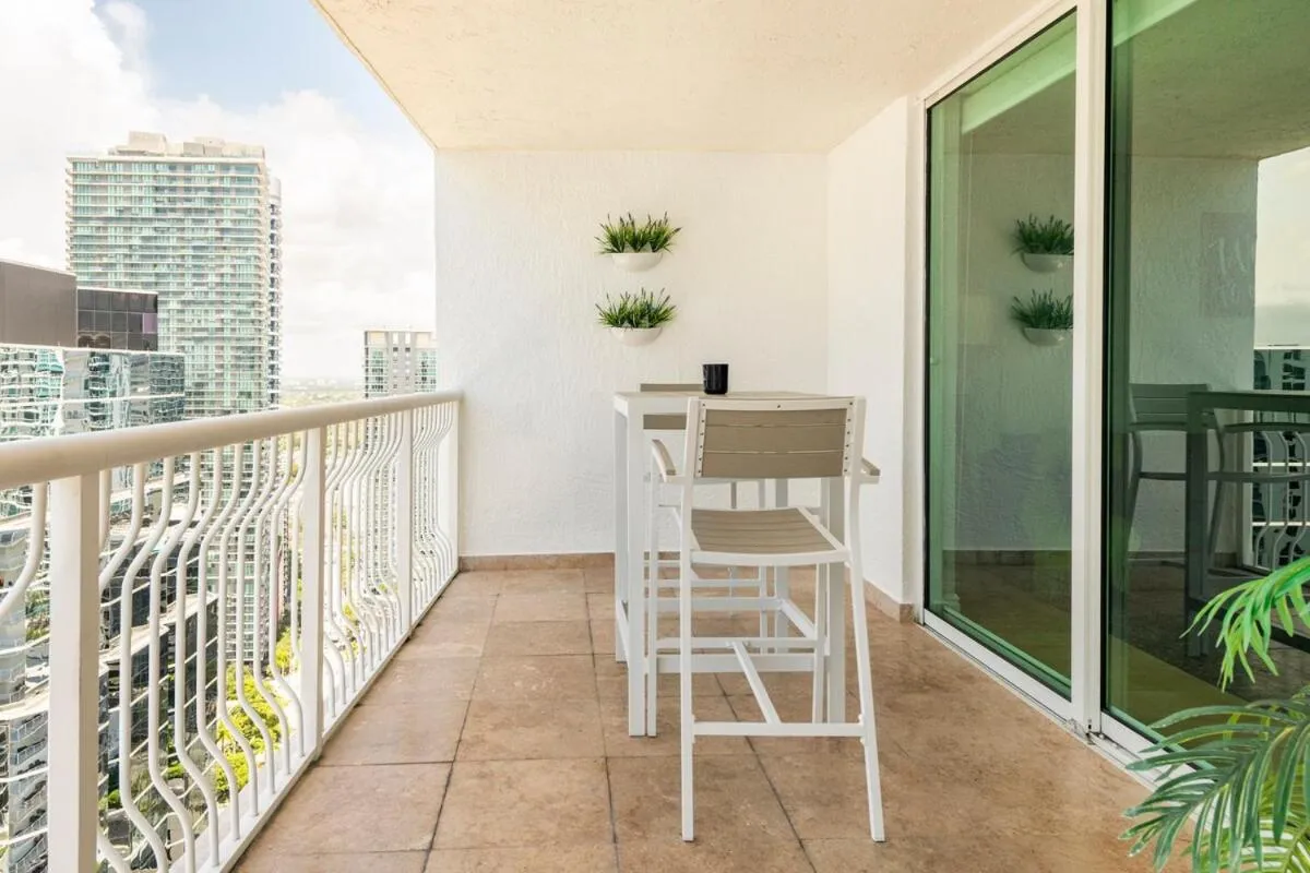 Brickell Center w/City & Bay View + FREE Parking!