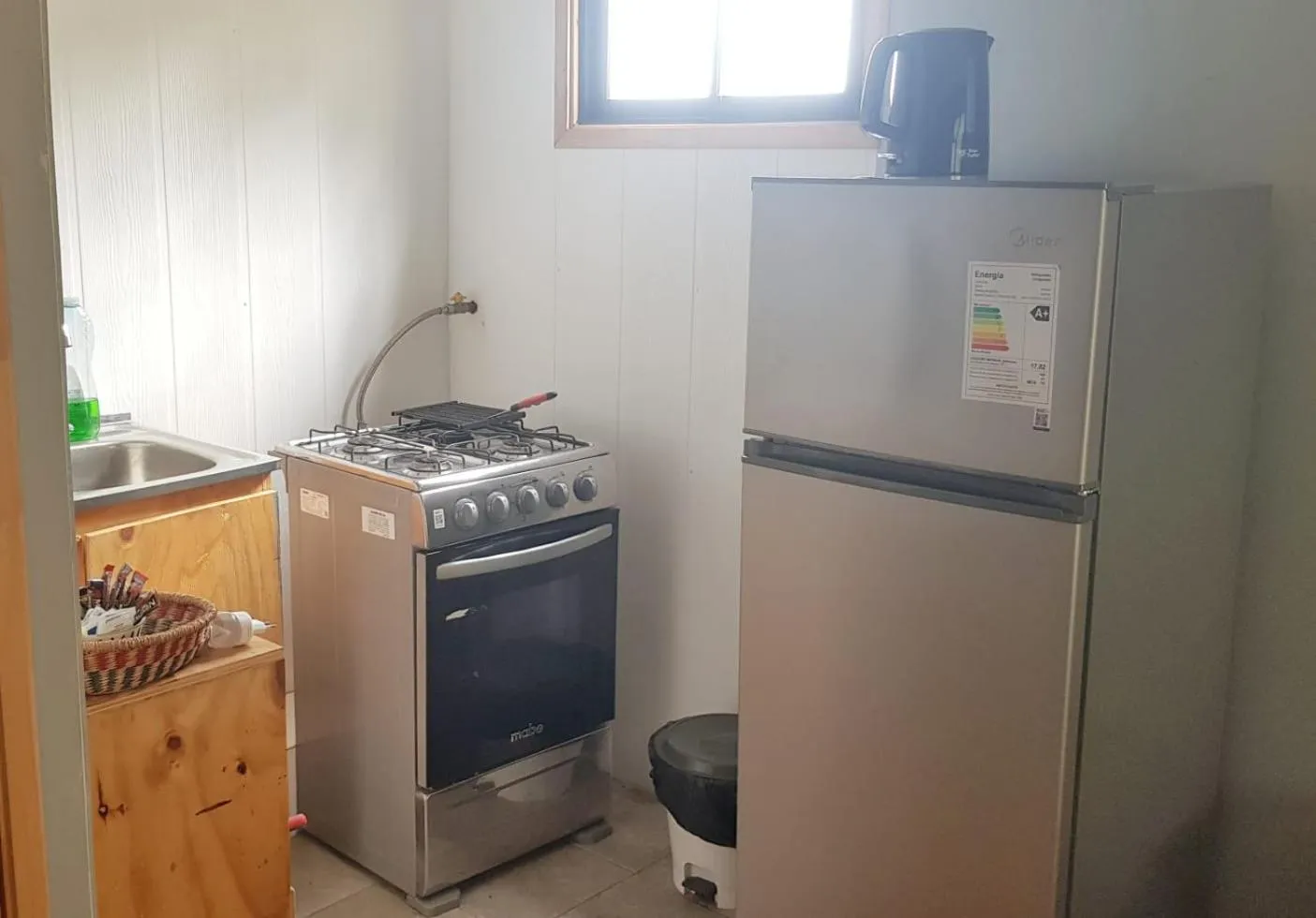 Kitchen or kitchenette in Strandvagen Maitencillo