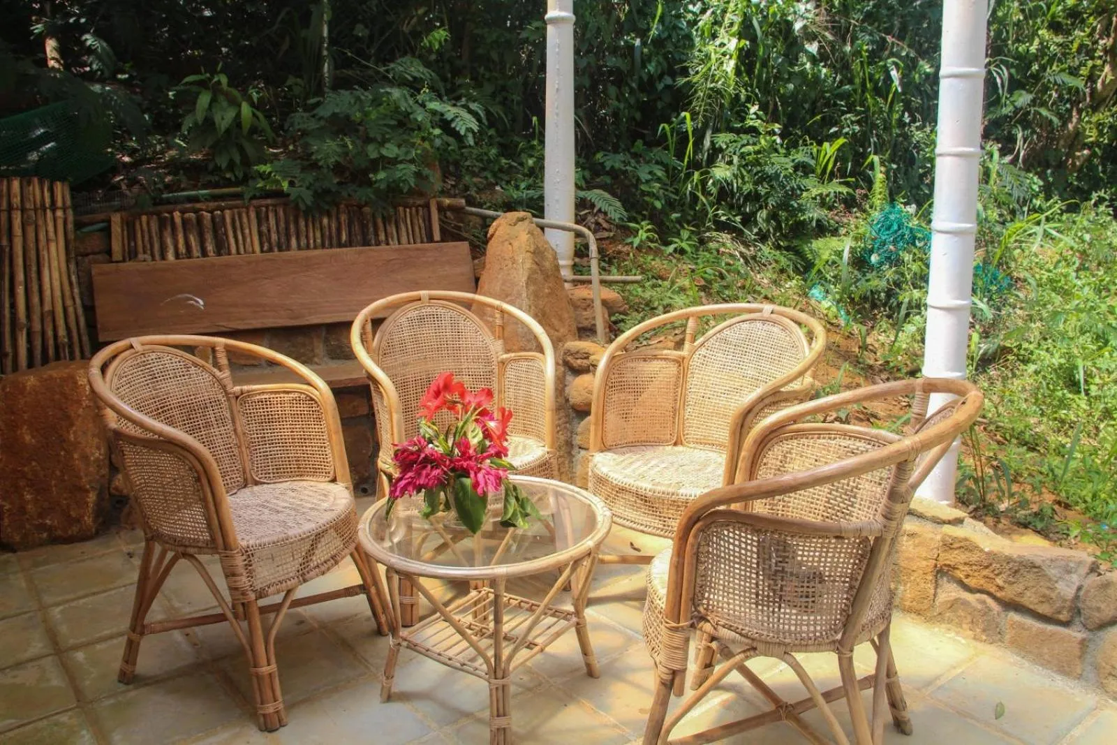 Seating area in Jungle Tide