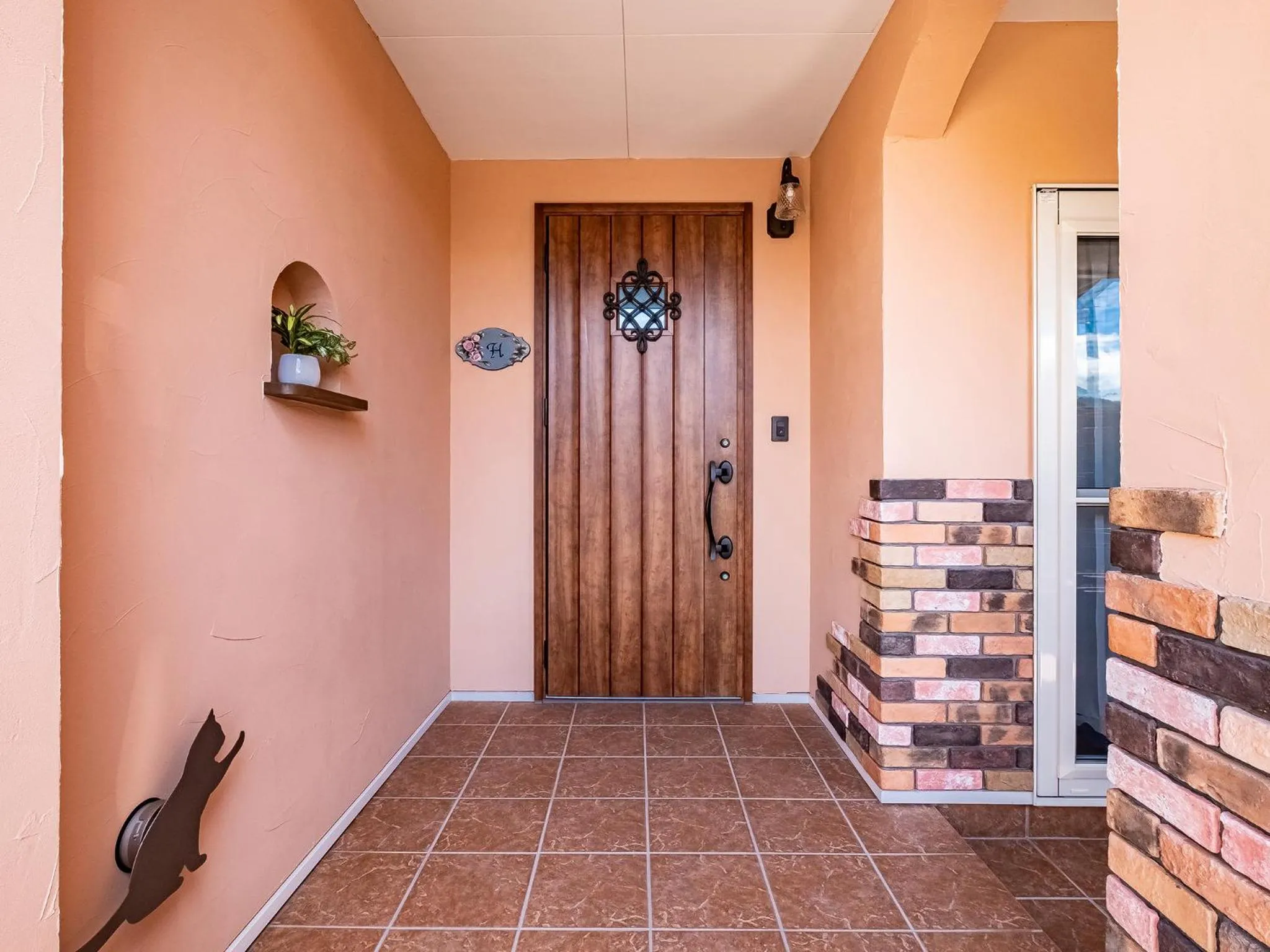 Facade/entrance in Villa Ensoleille