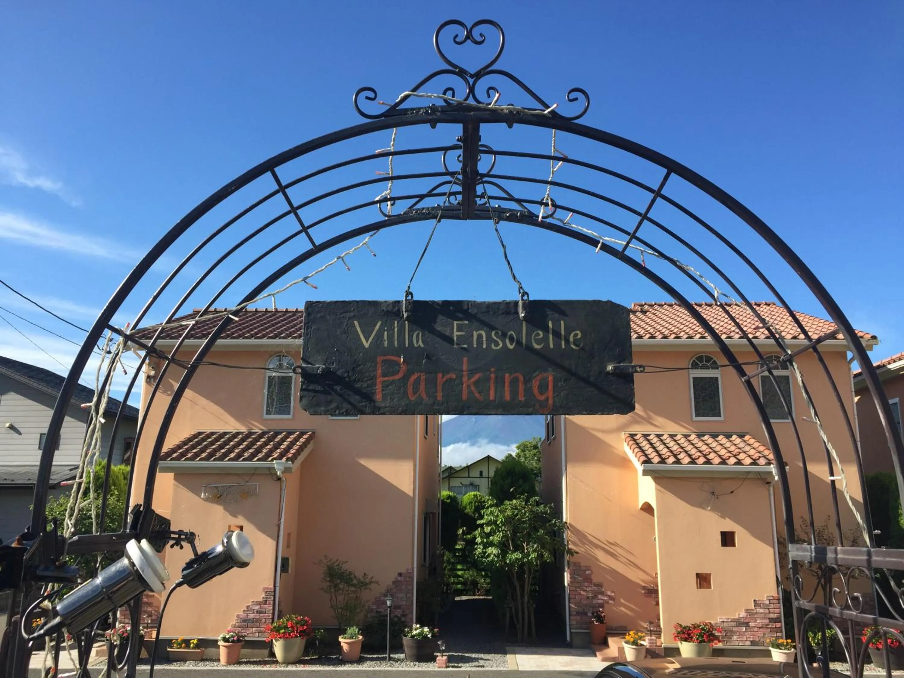 Facade/entrance in Villa Ensoleille