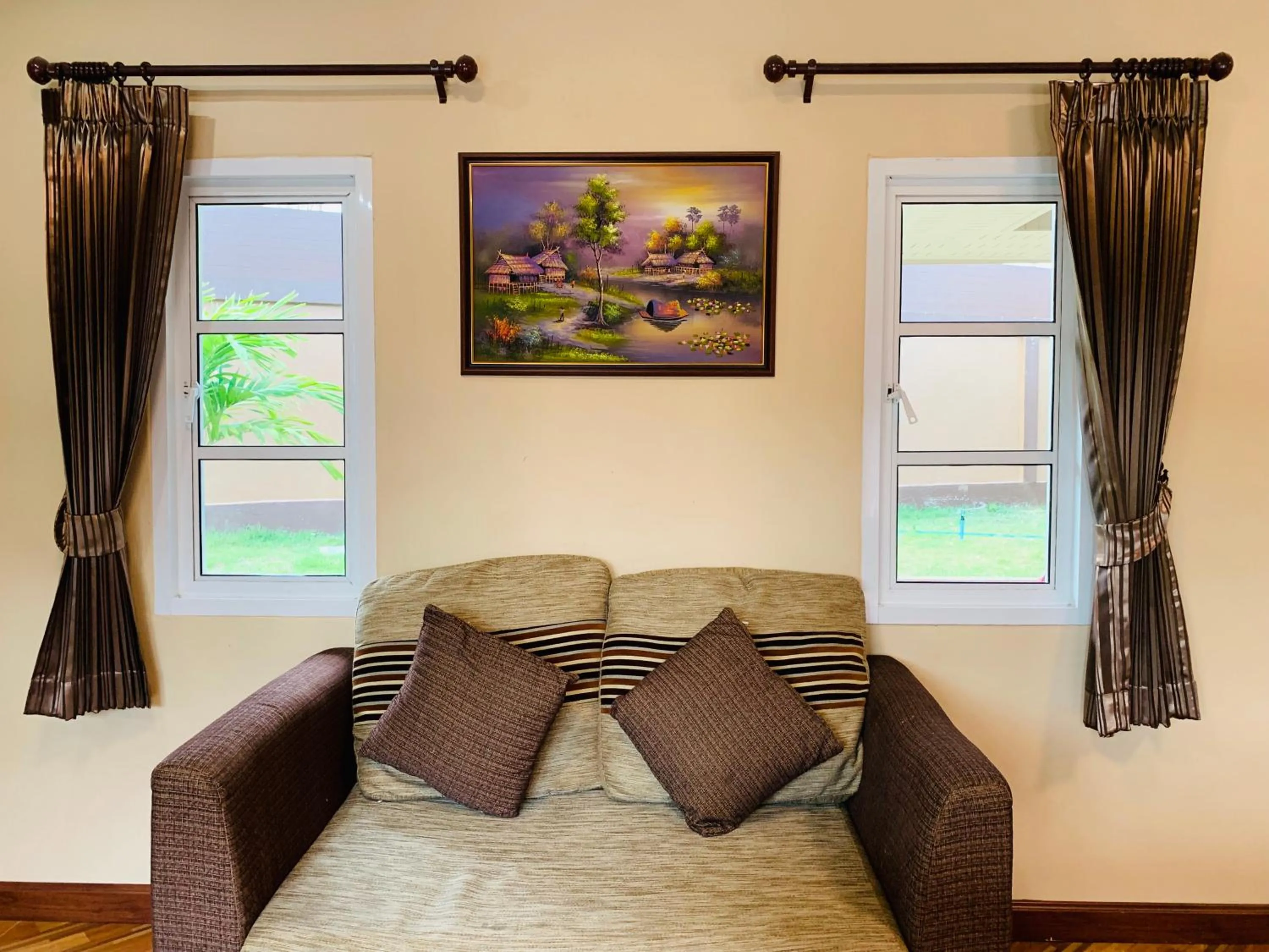 Bed in Benwadee Resort Pattaya