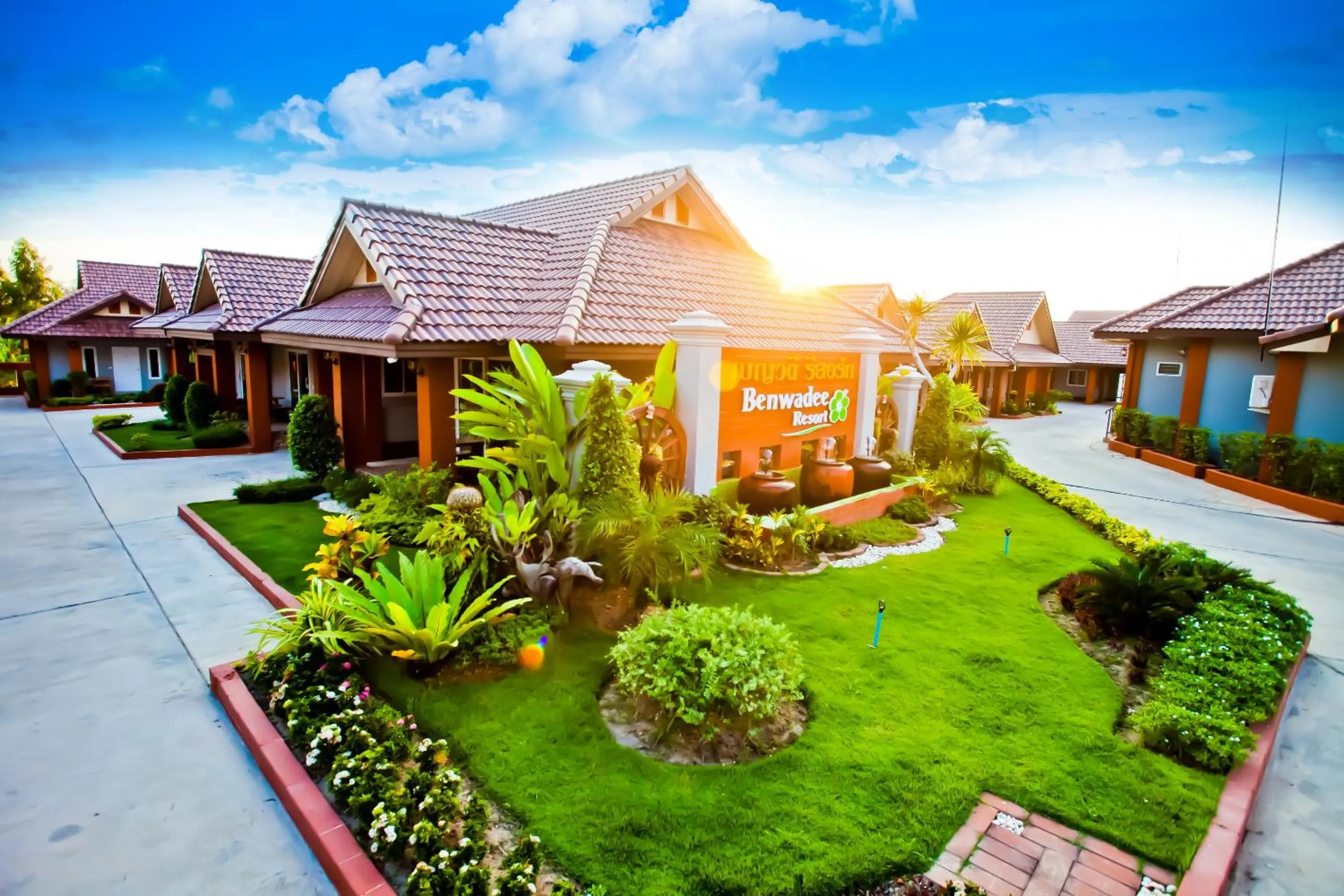 On site in Benwadee Resort Pattaya