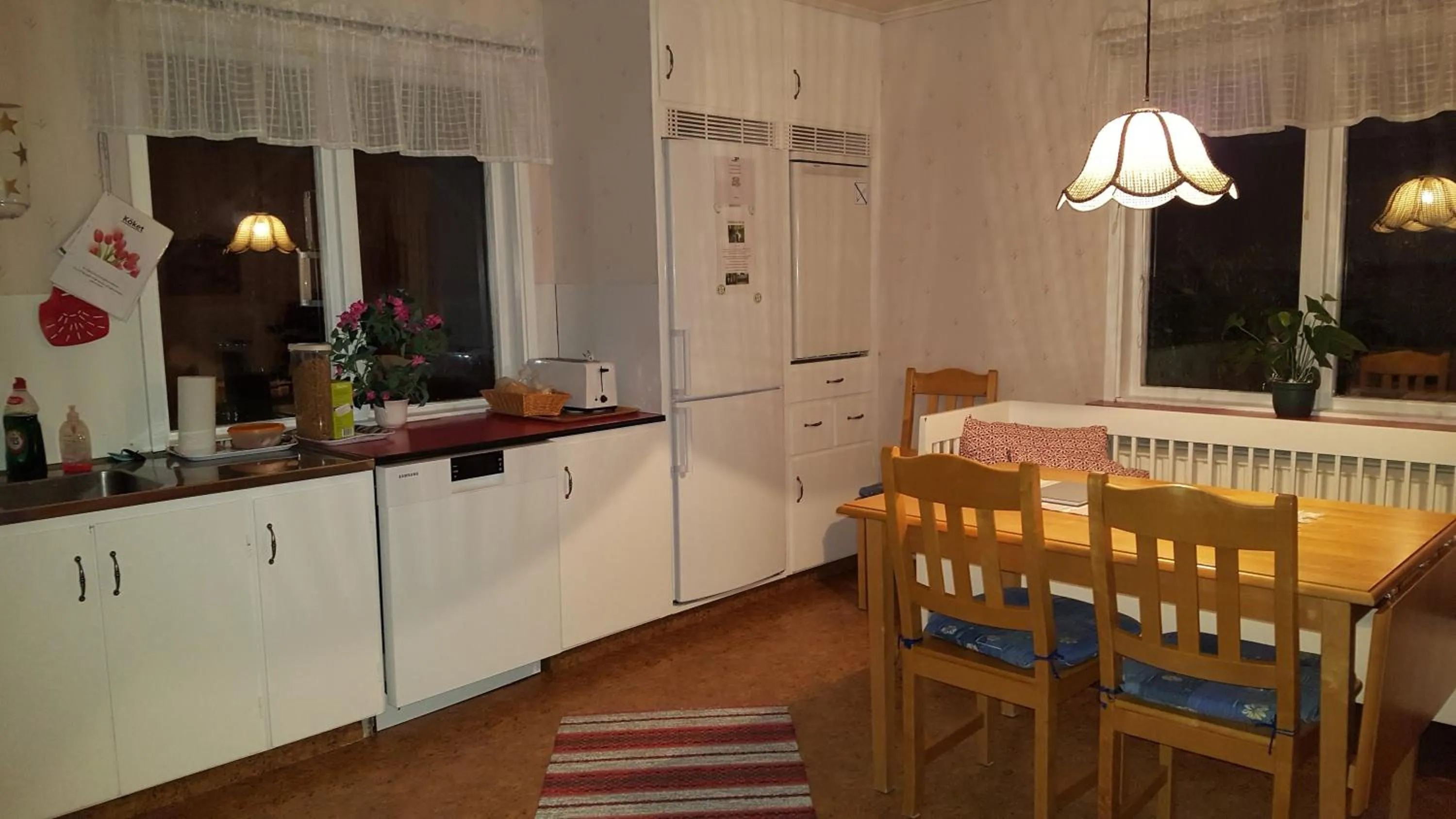 Kitchen or kitchenette in Joastorps Bed & Breakfast