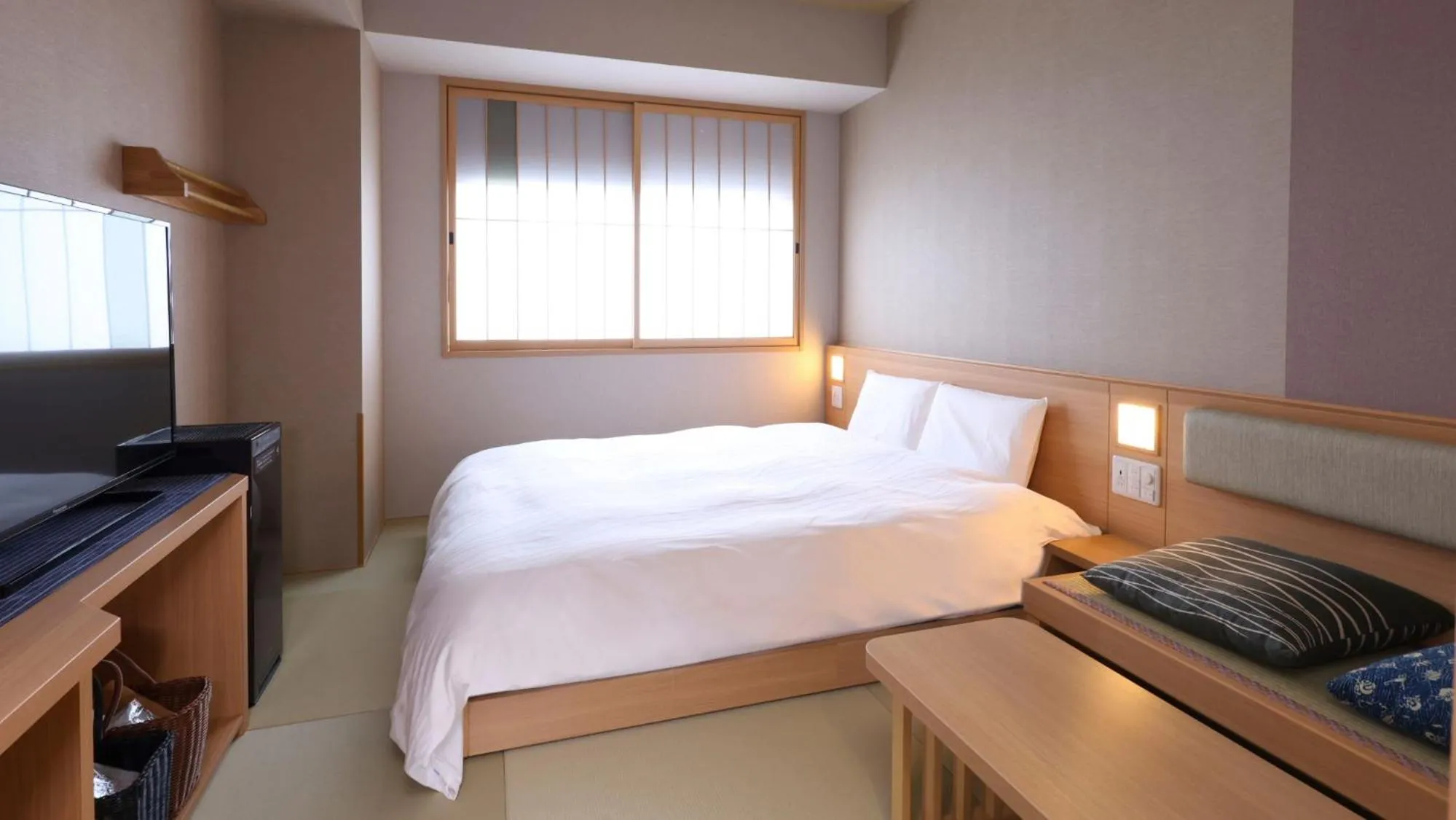 Bed in Onyado Nono Asakusa Annex - Natural Hot Spring