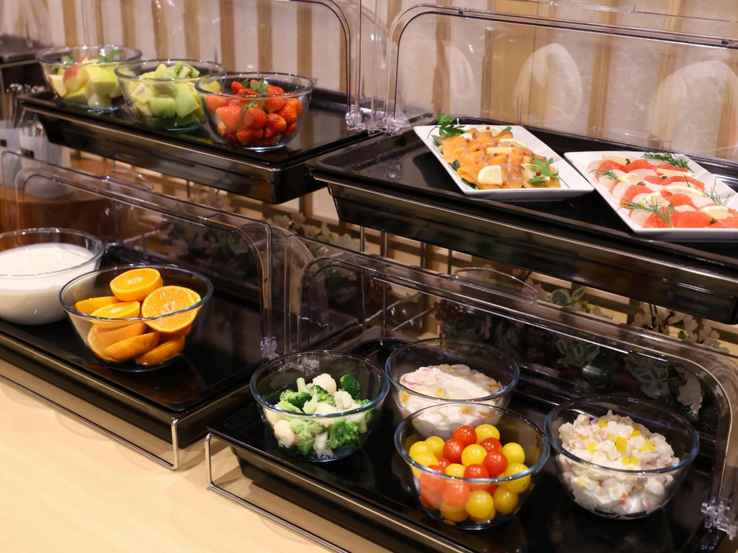 Buffet breakfast in Onyado Nono Asakusa Annex - Natural Hot Spring