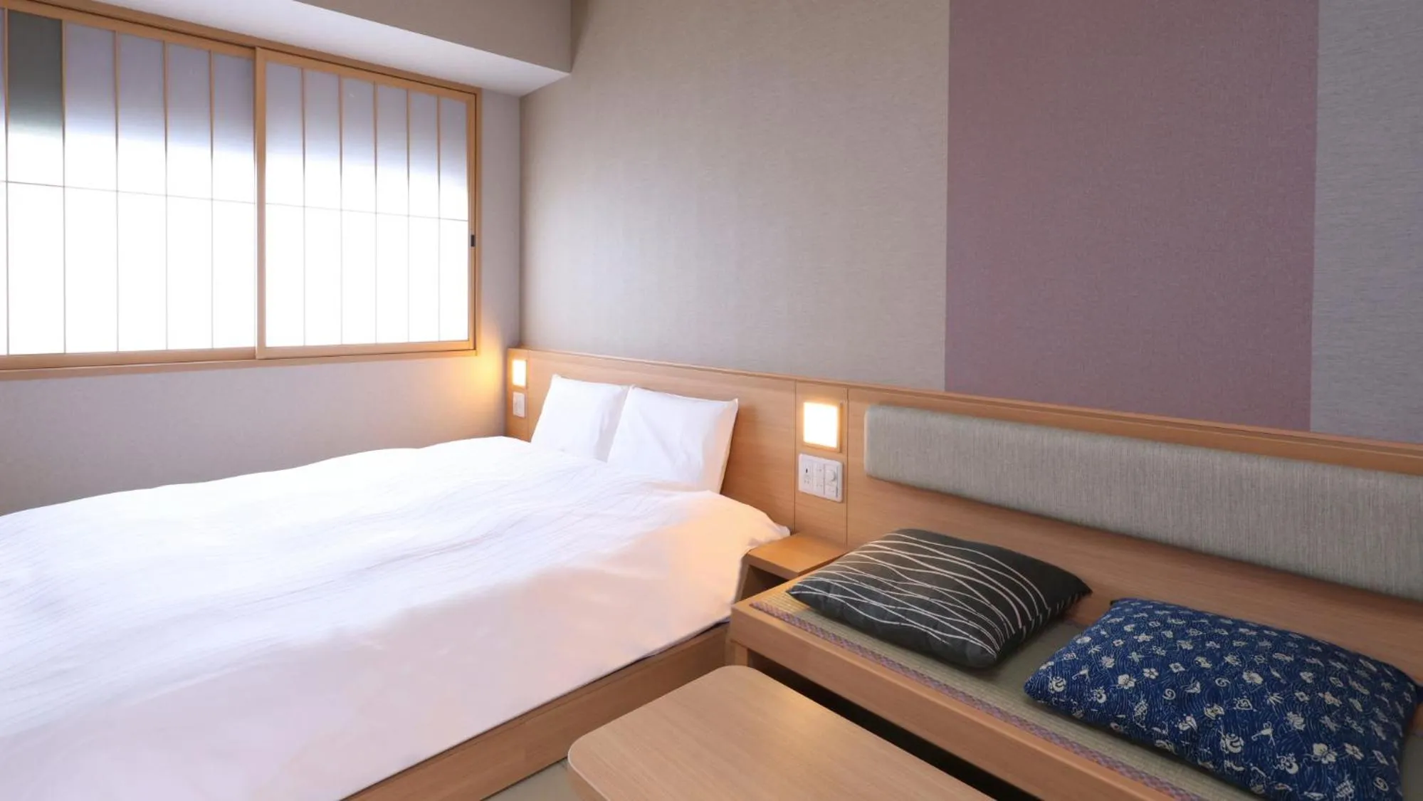 Bed in Onyado Nono Asakusa Annex - Natural Hot Spring