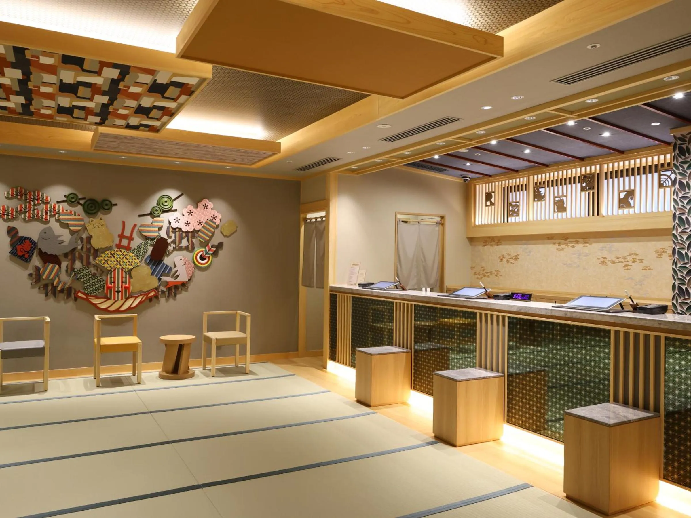 Lobby or reception in Onyado Nono Asakusa Annex - Natural Hot Spring