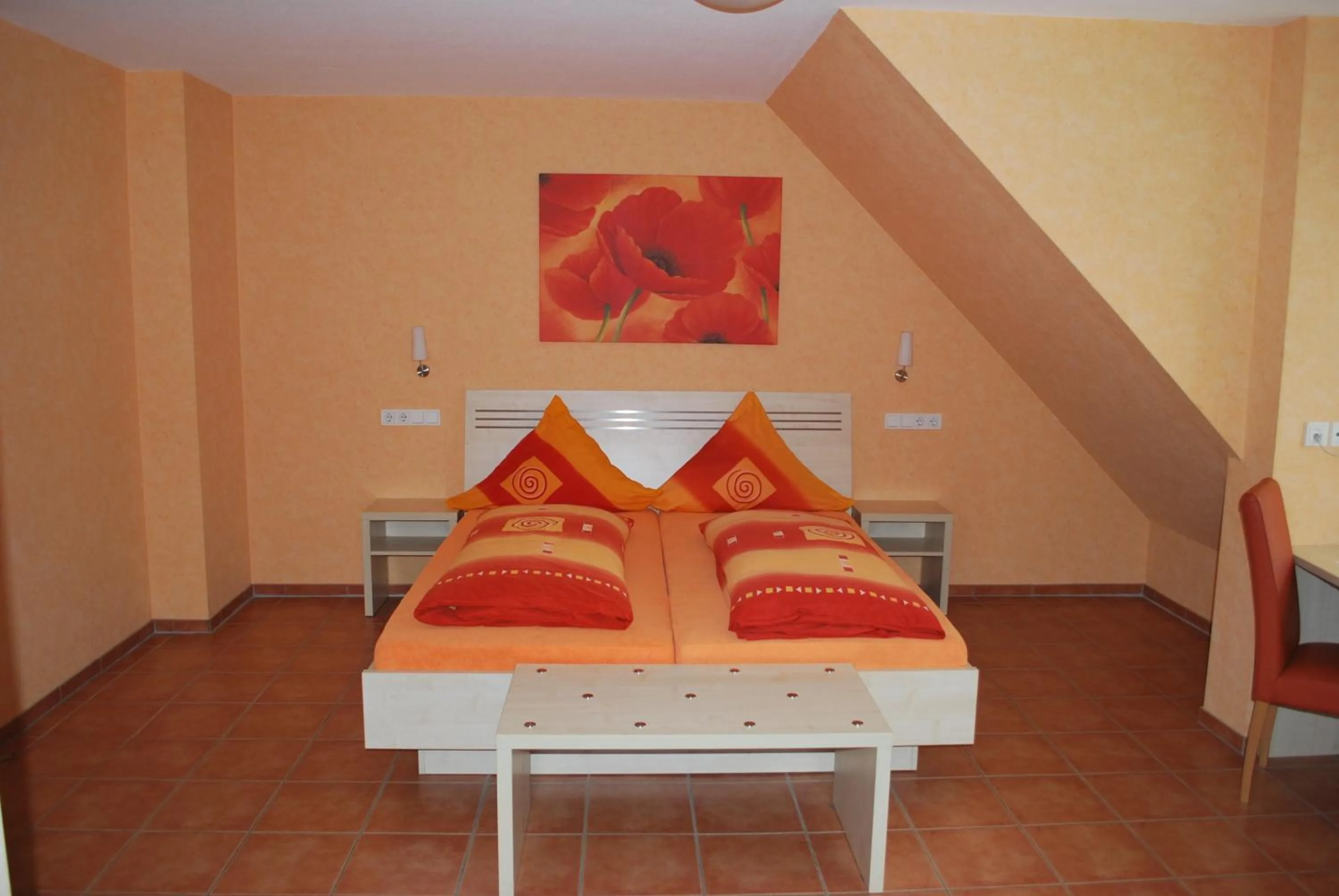 Photo of the whole room, Bed in Hotel Gasthof “Goldener Engel”