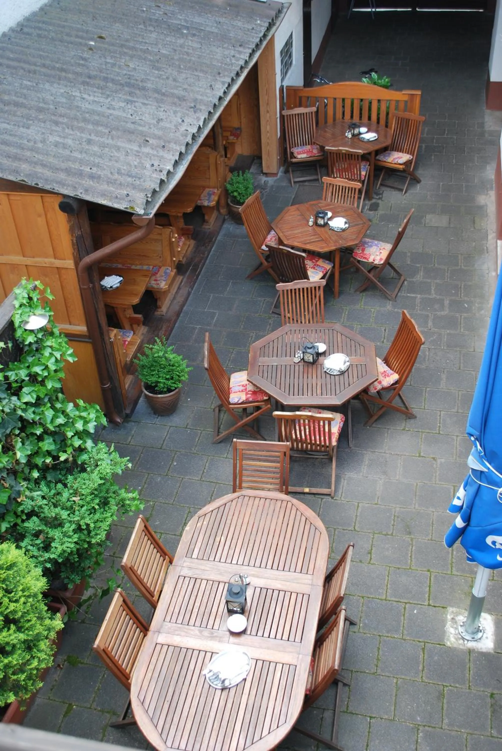 Patio in Hotel Gasthof “Goldener Engel”