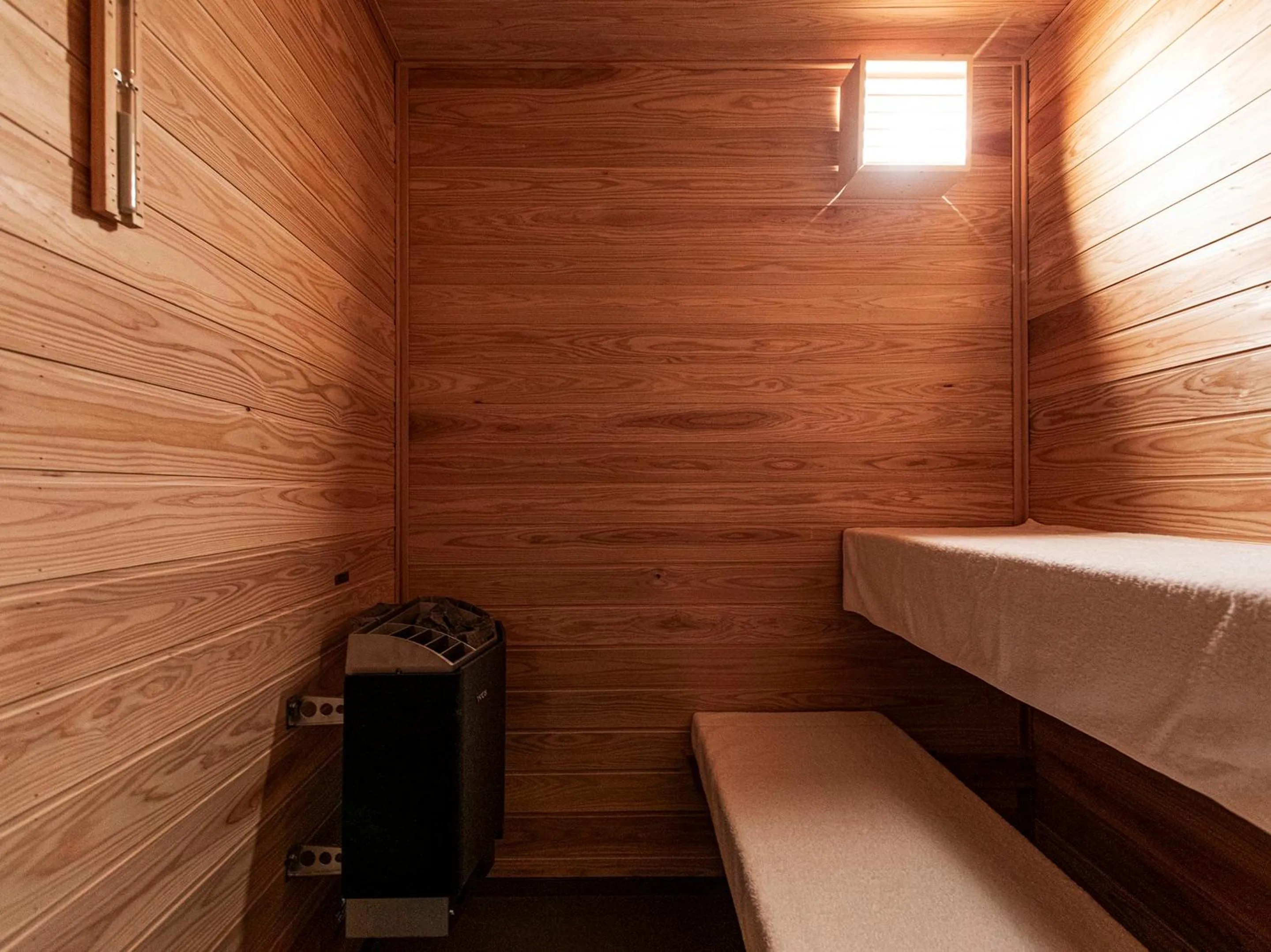 Sauna, Bed in Shousugi Chalet by Elite Havens