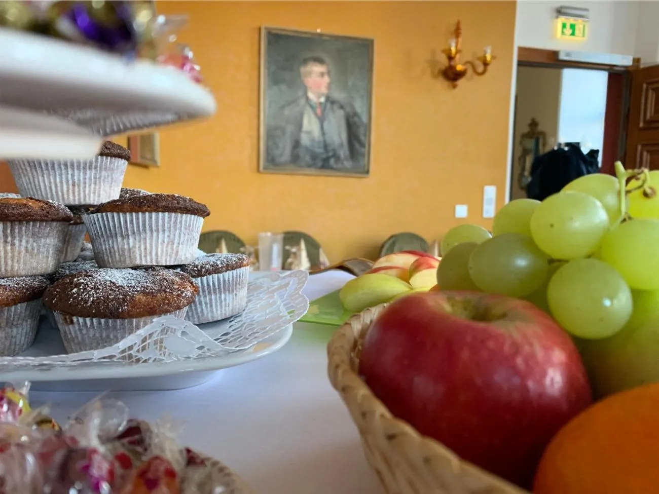 Buffet breakfast in Schloss Geisa