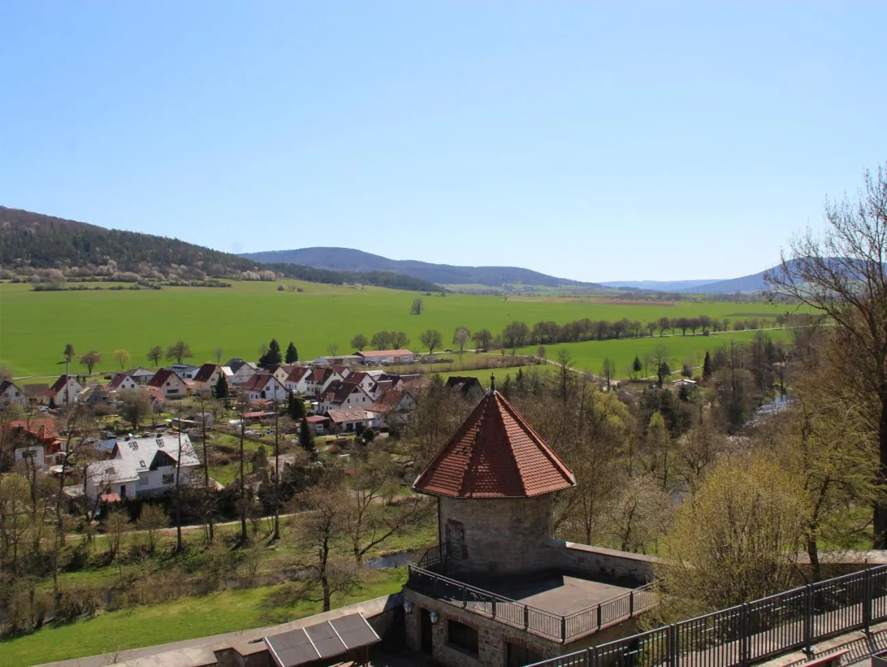 View (from property/room) in Schloss Geisa