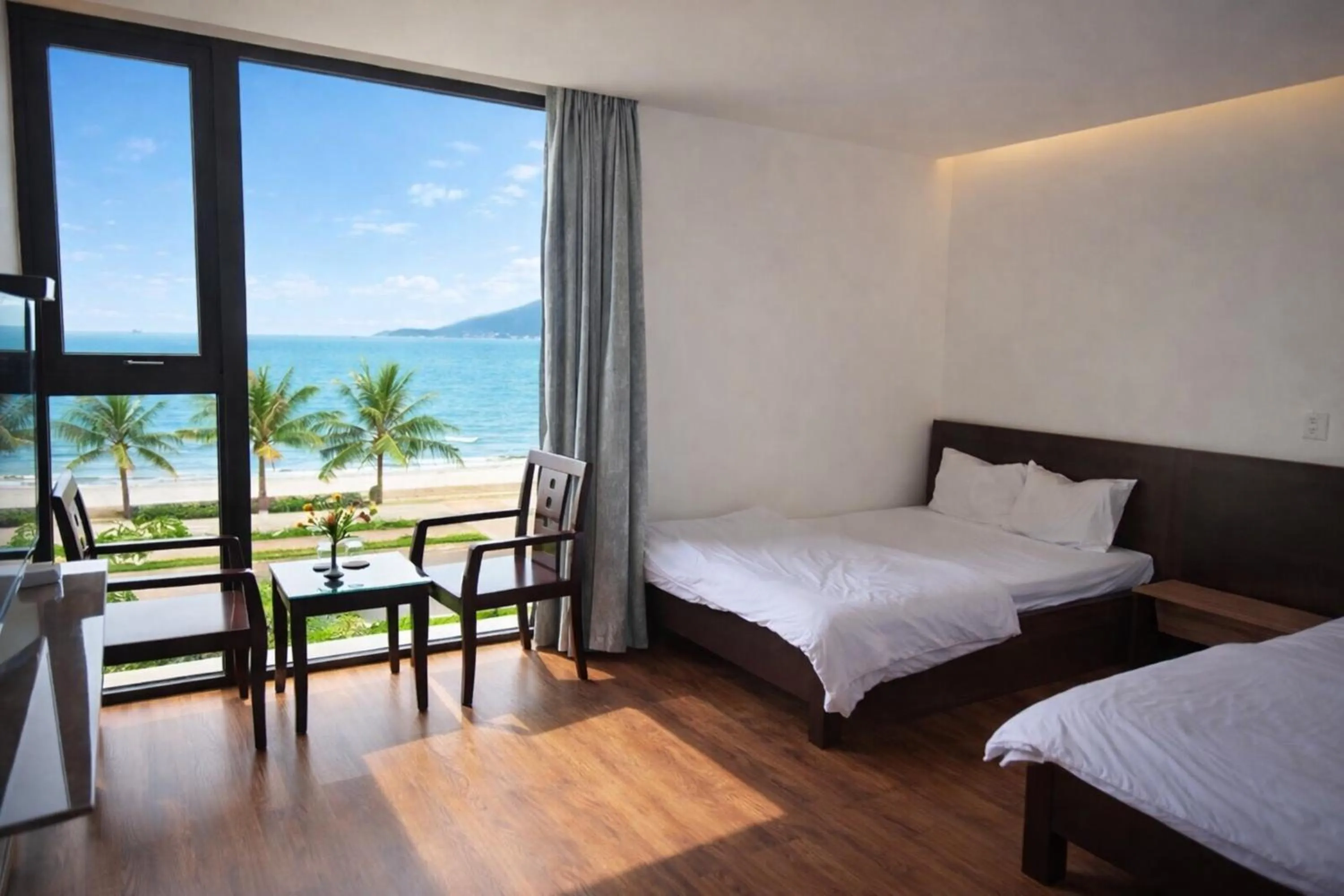 Bed in Holiday Inn Hotel