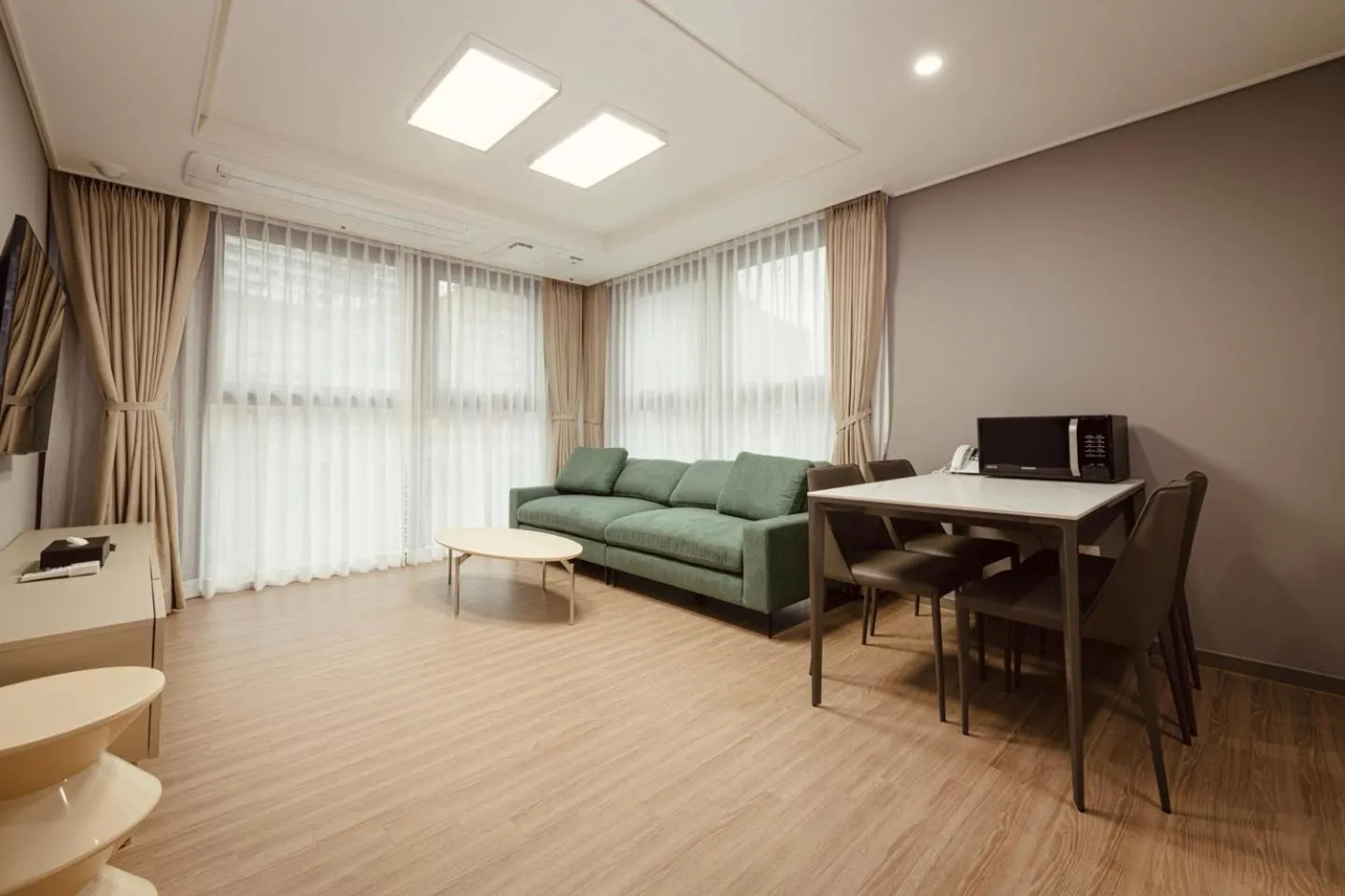 Living room in Sollago Myeongdong Hotel & Residence