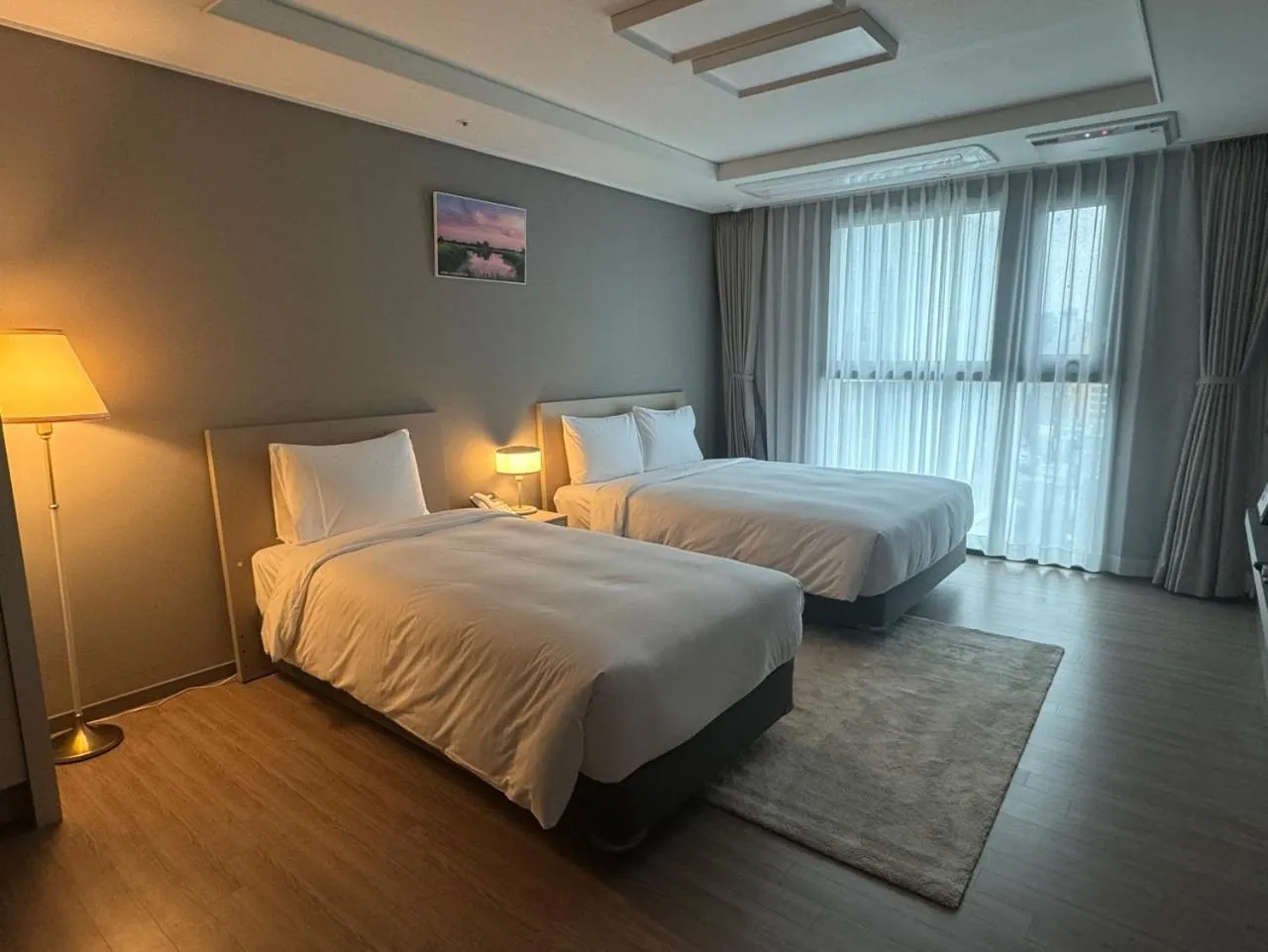 Bed in Sollago Myeongdong Hotel & Residence