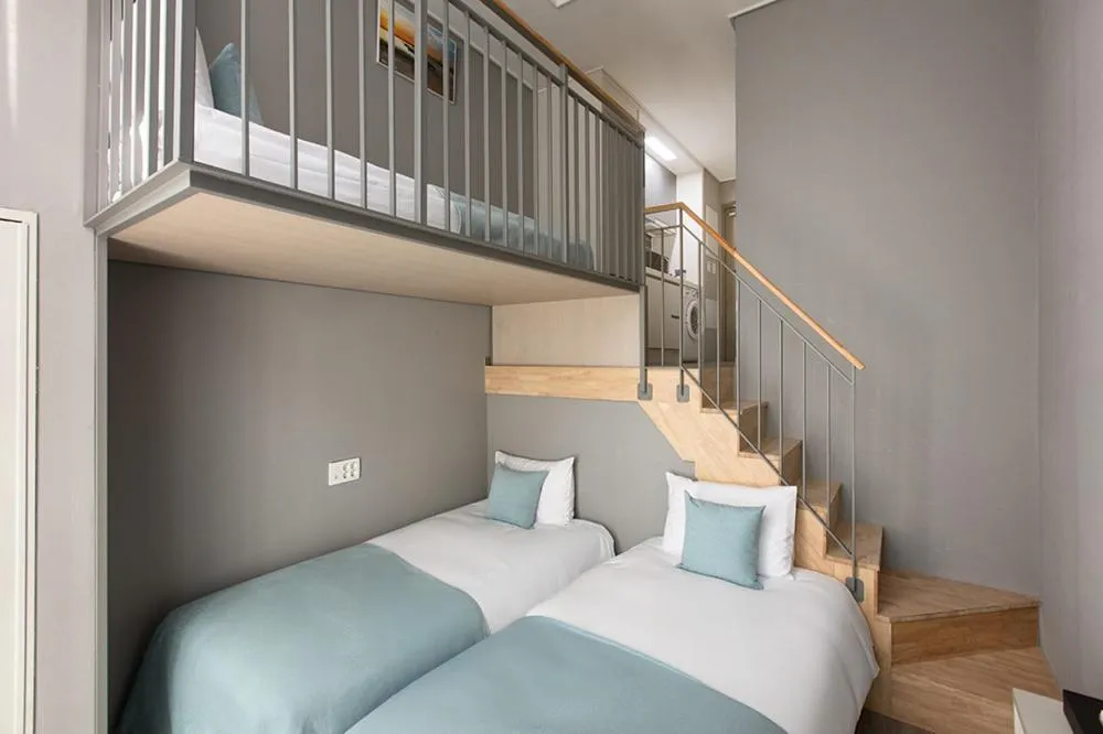 Bedroom, Bed in Sollago Myeongdong Hotel & Residence