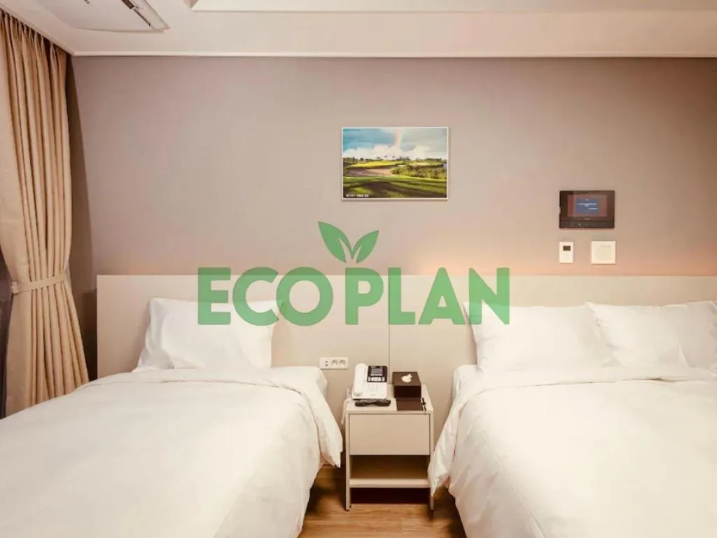 Bedroom, Bed in Sollago Myeongdong Hotel & Residence