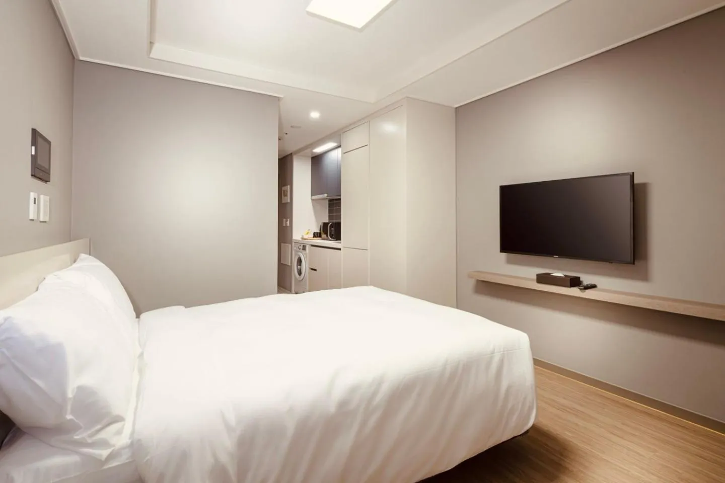Bedroom, Bed in Sollago Myeongdong Hotel & Residence